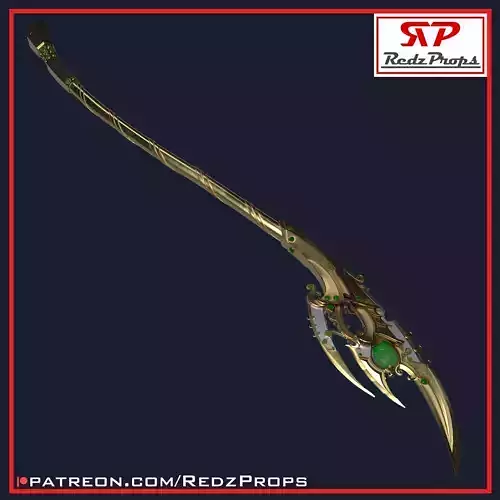 1602 Loki Scepter Cosplay Prop 3D print model 1602 Loki Scepter Cosplay Prop 3D print model
