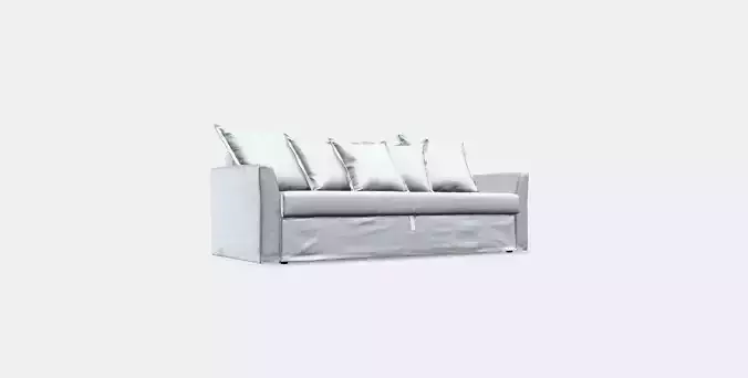 HOLMSUND Three-seat sofa-bed