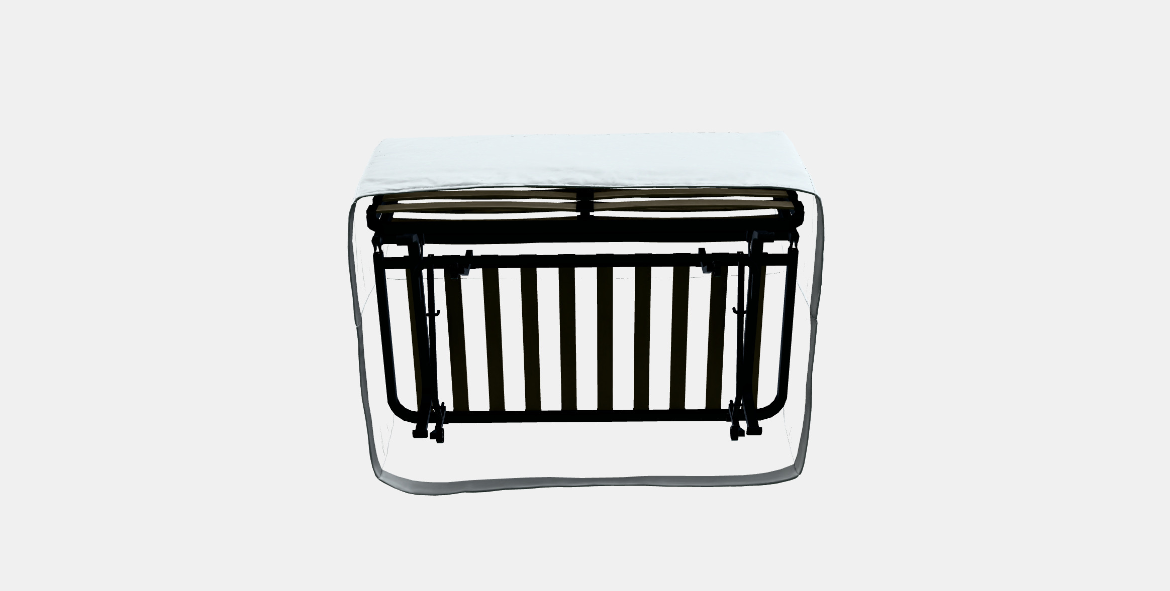 LYCKSELE MURBO 2-seat sofa-bed 2 3D model_8