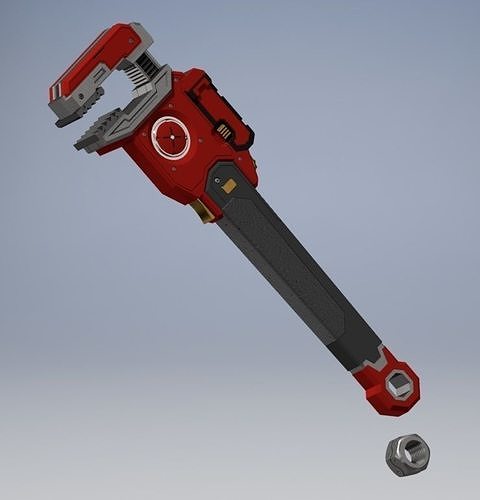 Apex Rampart Problem Solver Cosplay Prop 3D print model