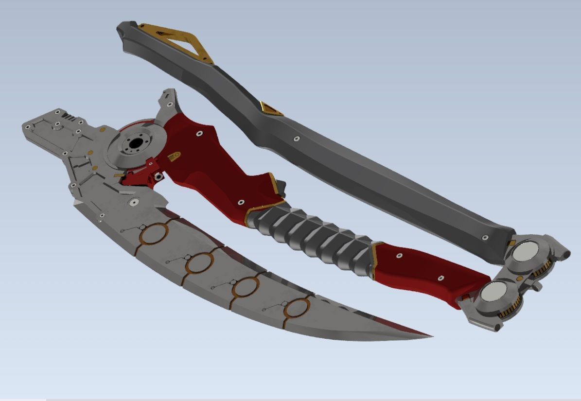 Apex Revenant Heirloom Cosplay Prop 3D print model_1