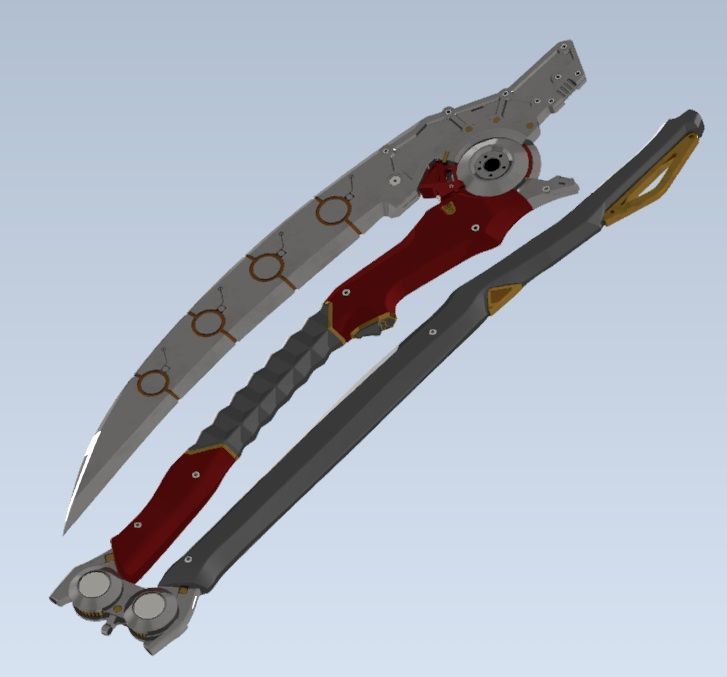 Apex Revenant Heirloom Cosplay Prop 3D print model_2