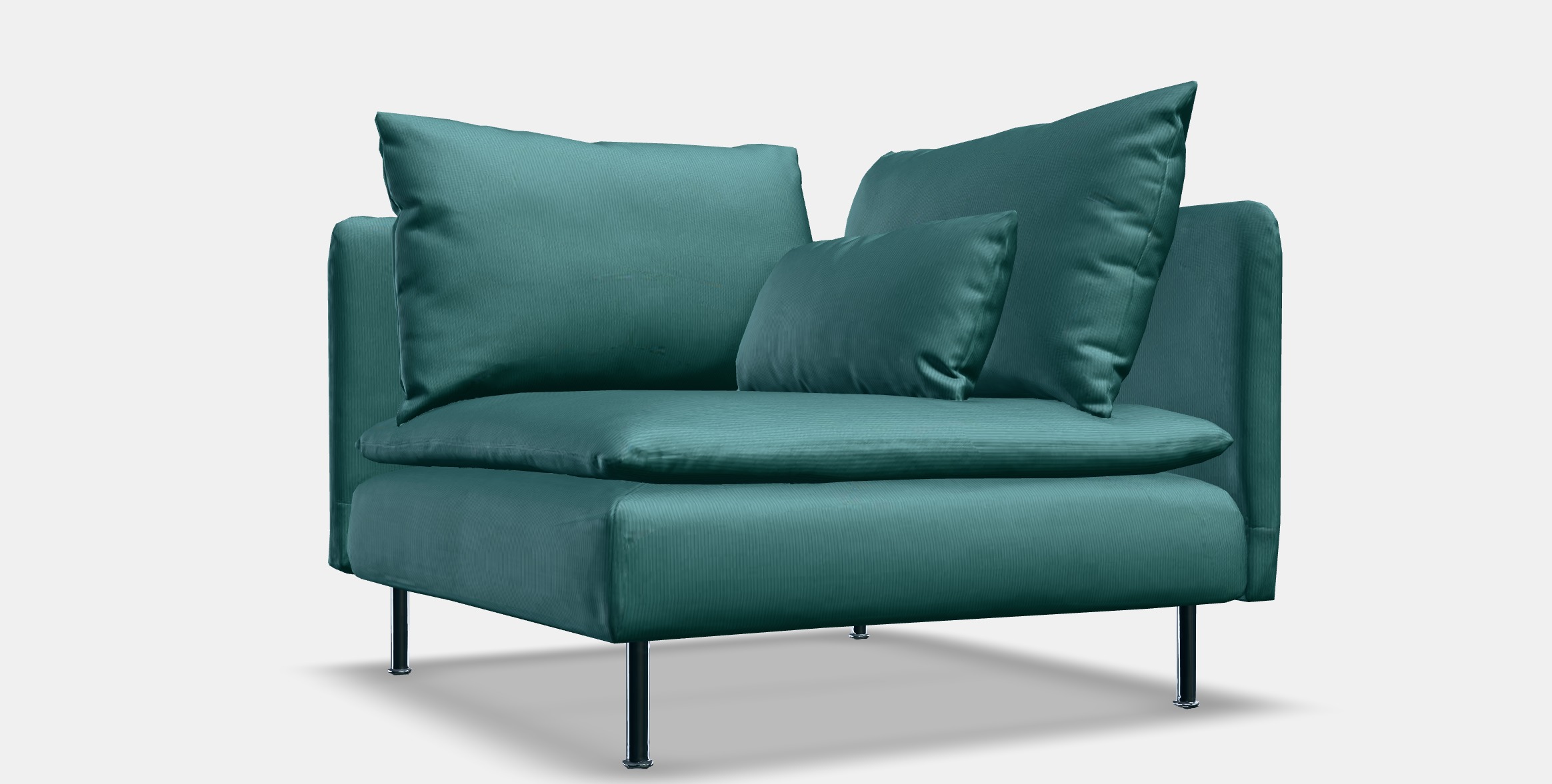 SODERHAMN Cover for corner section 2 Low-poly 3D model_11