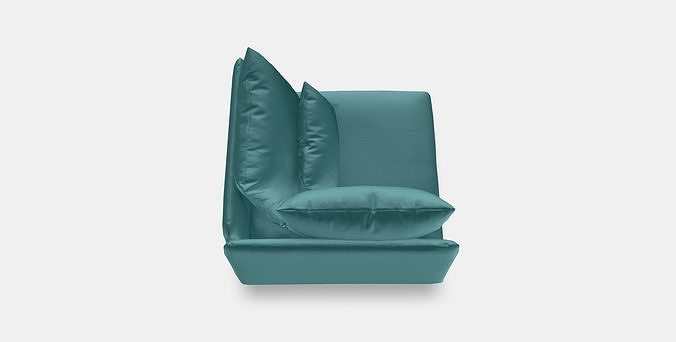 SODERHAMN Cover for corner section 2 Low-poly 3D model 2