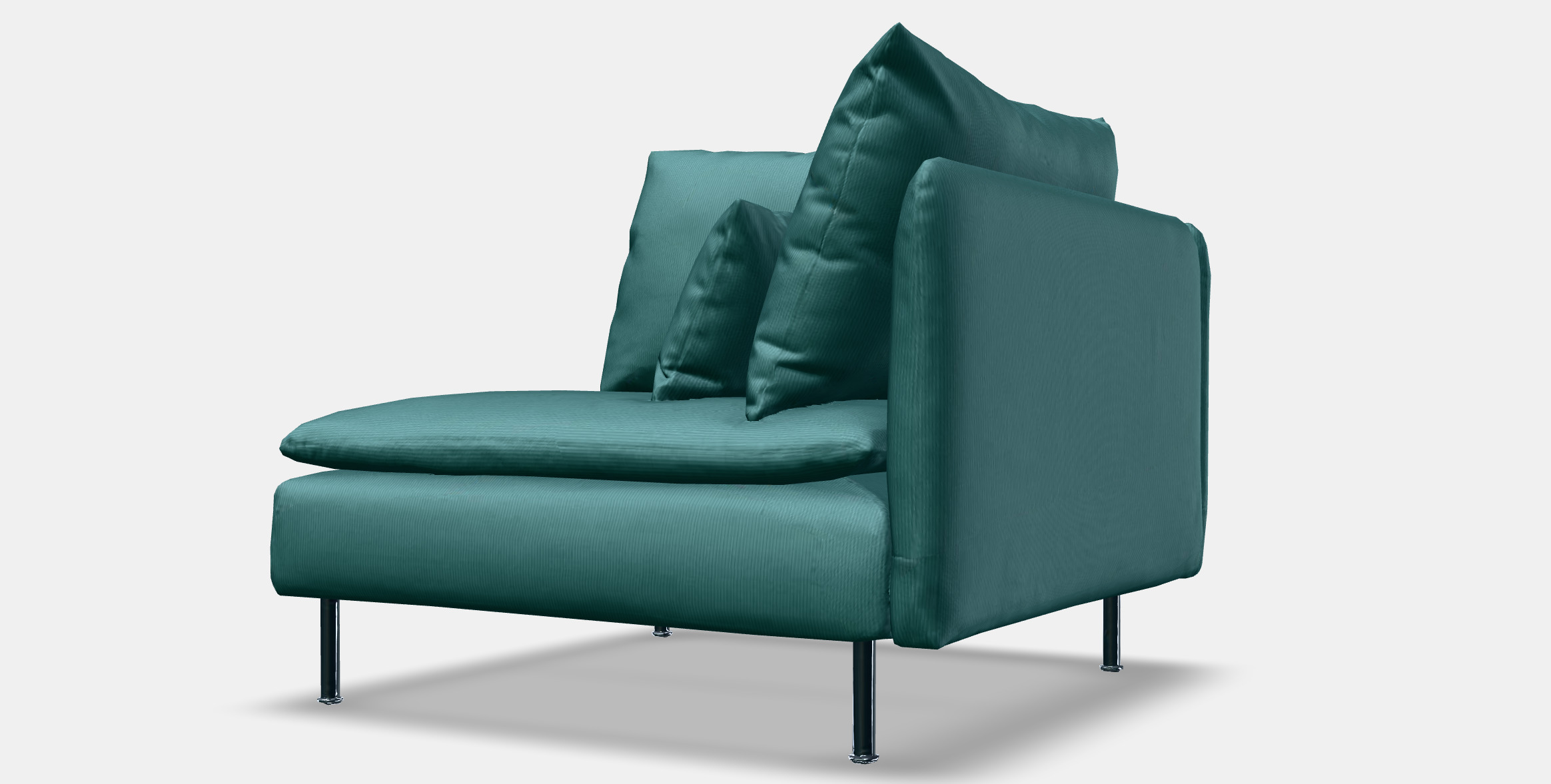 SODERHAMN Cover for corner section 2 Low-poly 3D model_12