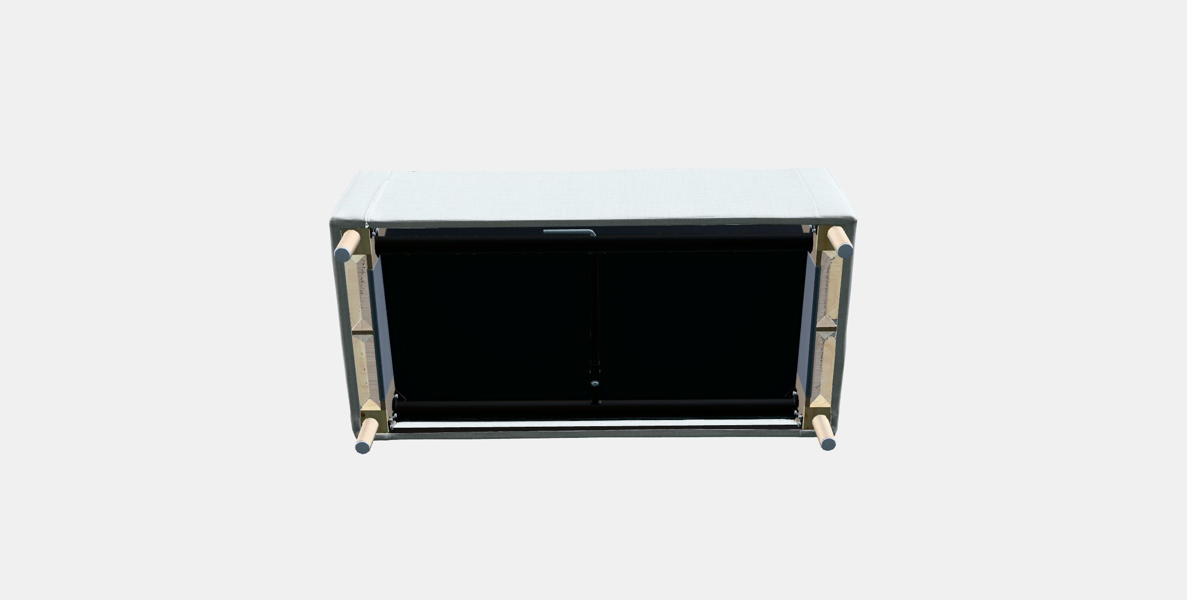 PARUP 2-seat sofa Low-poly 3D model_6