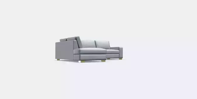 SORVALLEN Corner sofa 3-seat