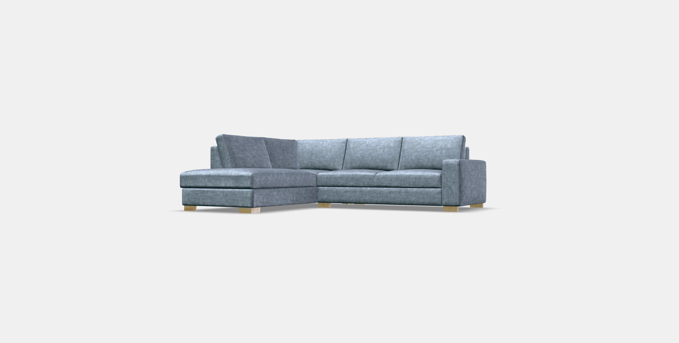 SORVALLEN Corner sofa 3-seat 1 Low-poly 3D model_11