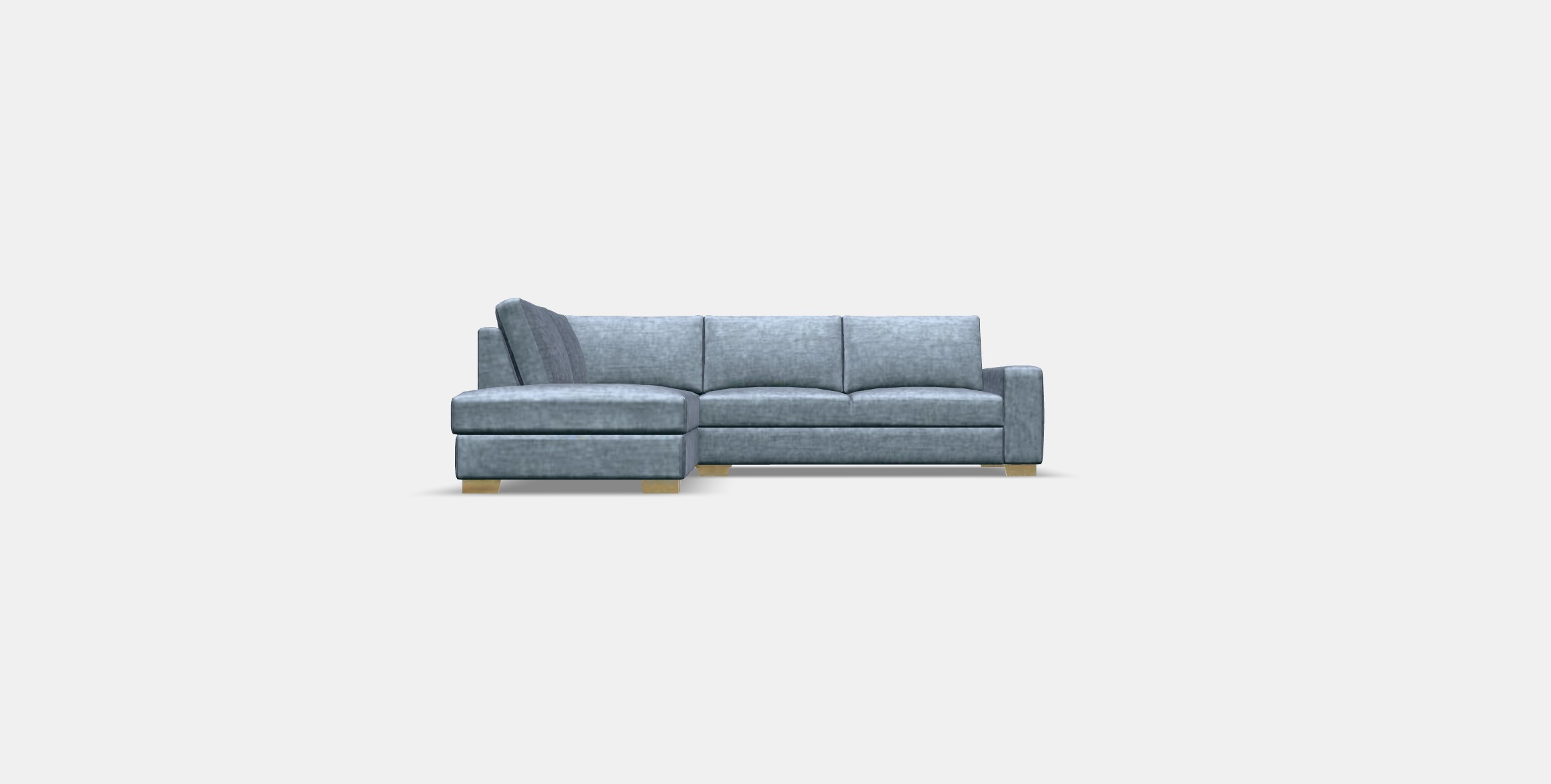 SORVALLEN Corner sofa 3-seat 1 Low-poly 3D model_10