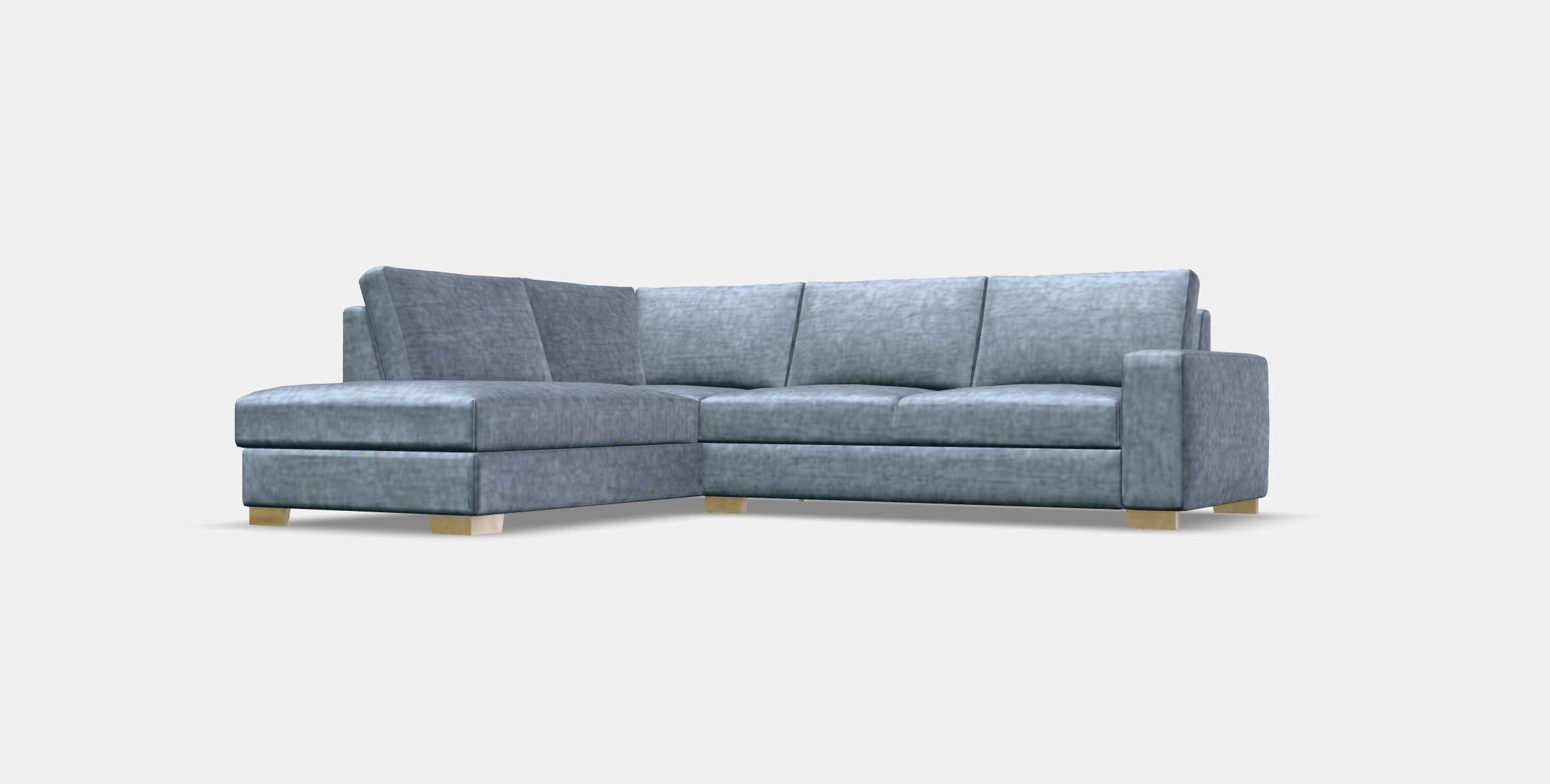 SORVALLEN Corner sofa 3-seat 1 Low-poly 3D model_13
