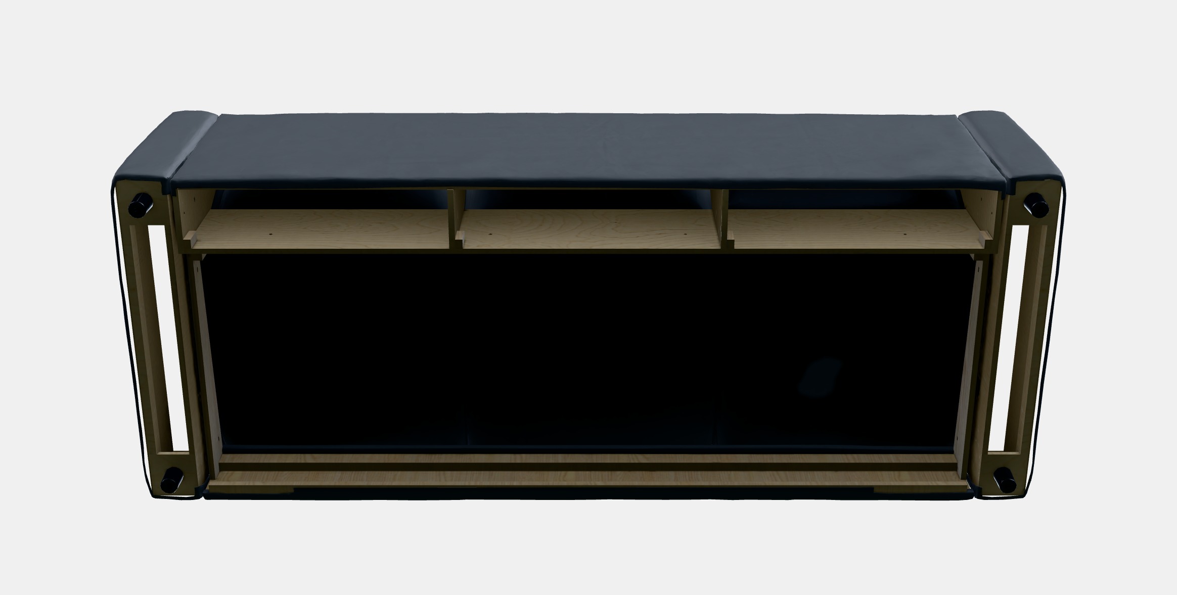 VIMLE Cover for 3-seat sofa 5 3D model_7