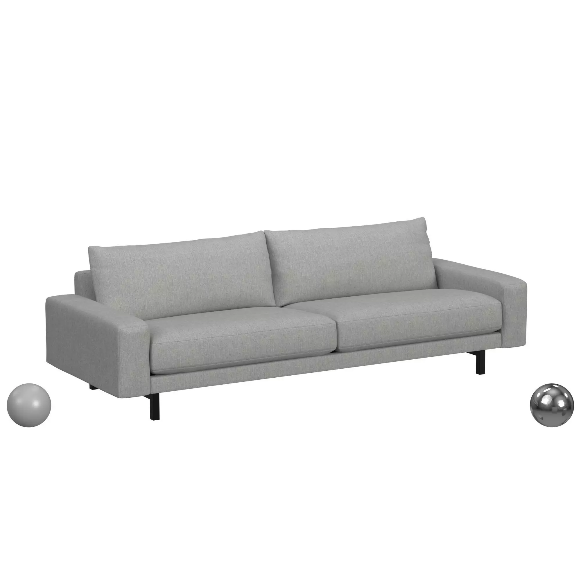 American Leather Copenhagen Sofa 3D model_0