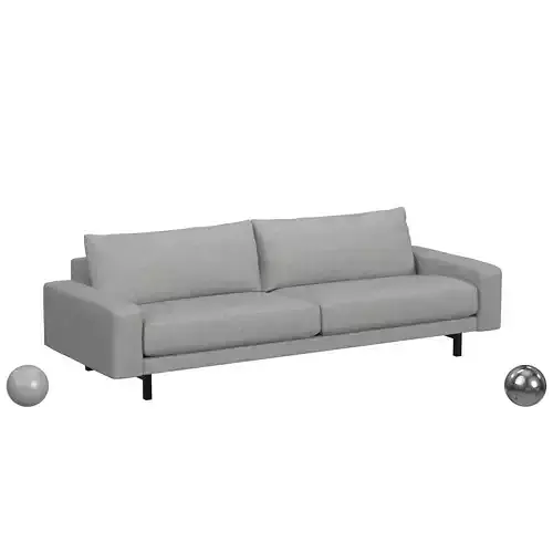 American Leather Copenhagen Sofa 3D model