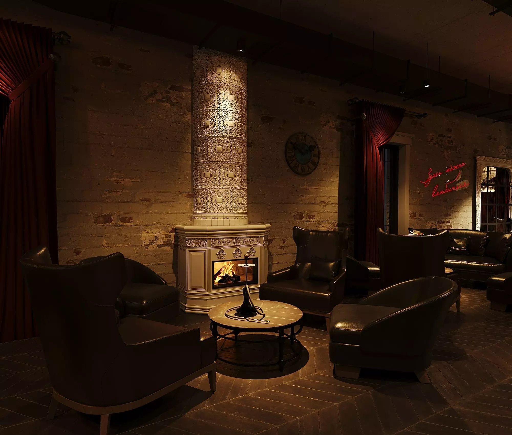 LOUNGE BAR 3D model
