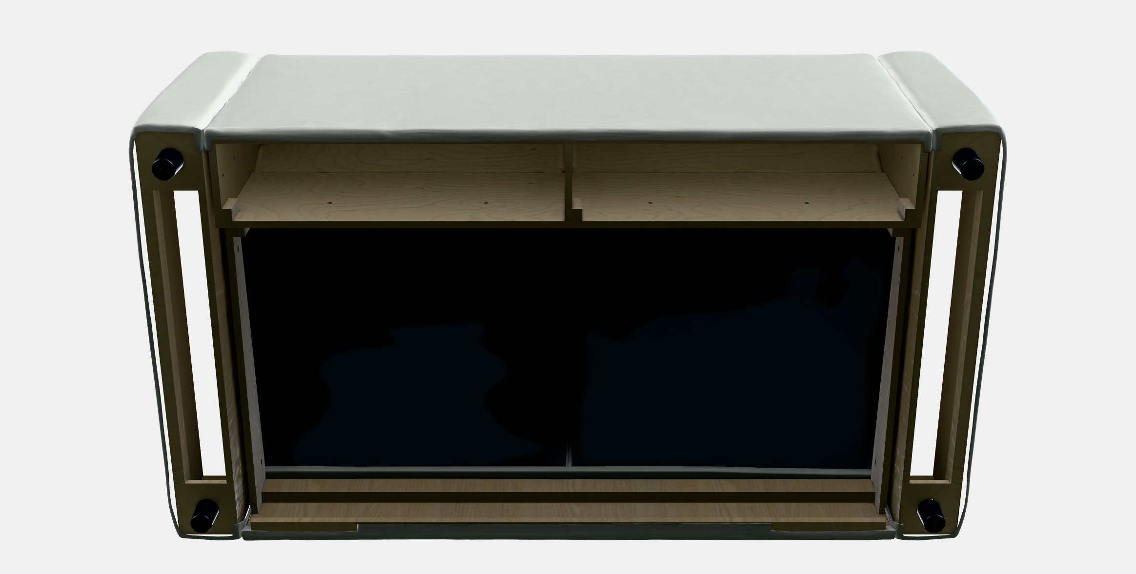 VIMLE Cover for 2-seat sofa 3 3D model_7