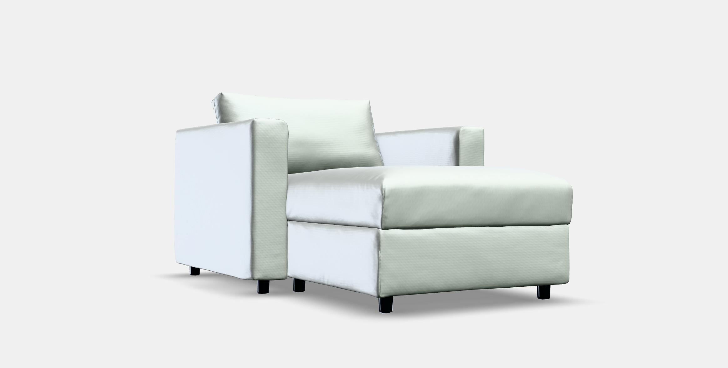 VIMLE Cover for chaise longue 2 3D model_9