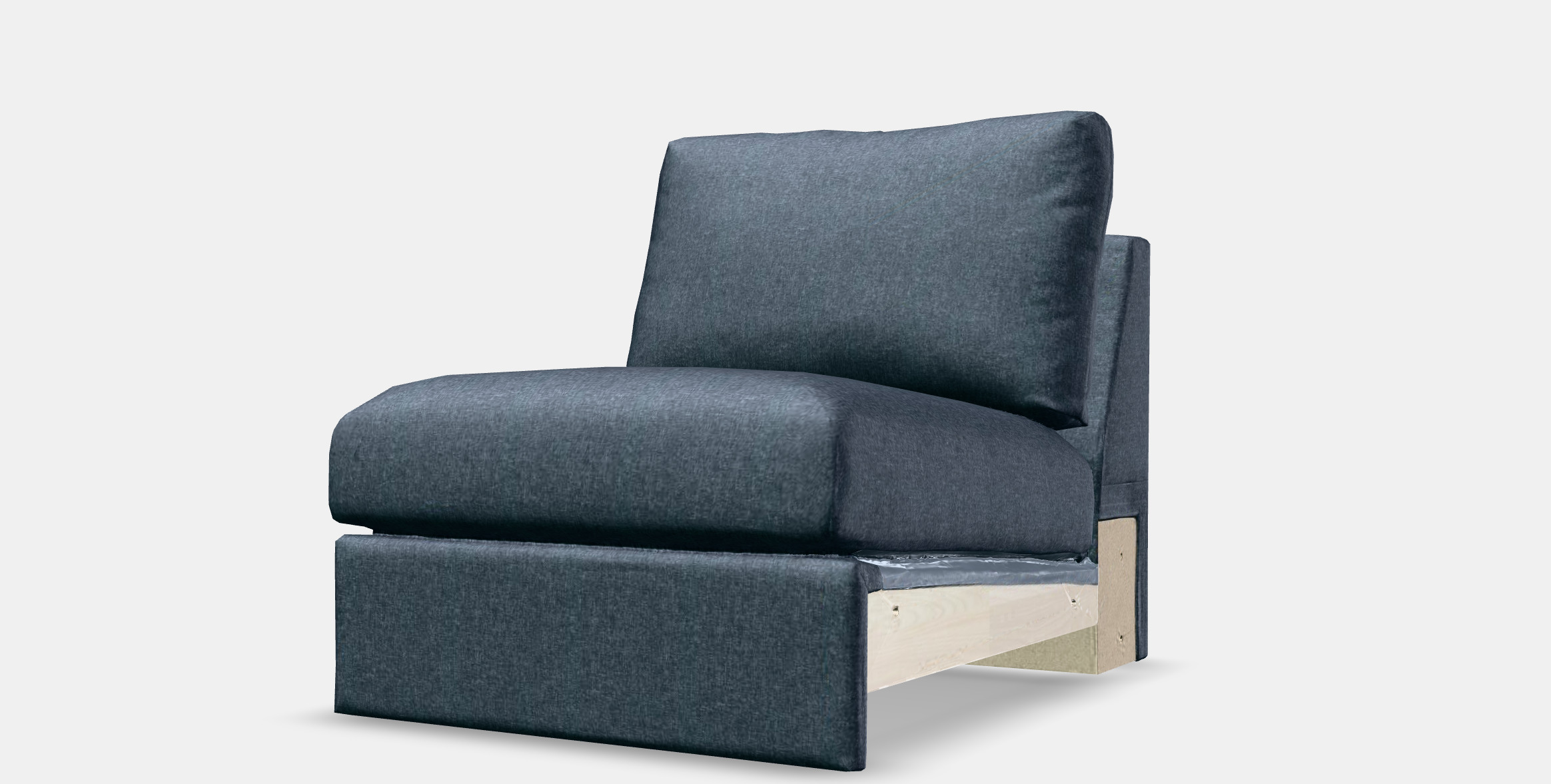 VIMLE Cover for 1-seat section 3 Low-poly 3D model_12