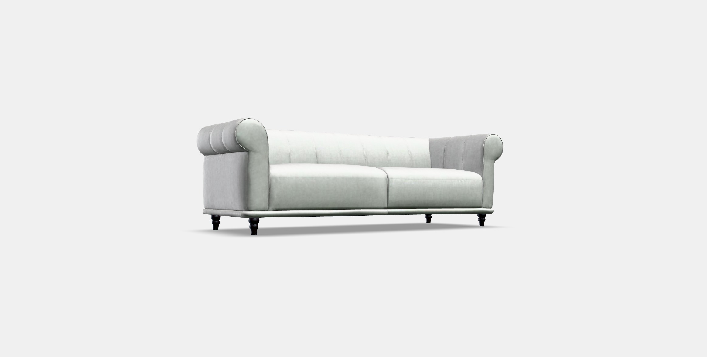 VISKAFORS 3-seat sofa Low-poly 3D model_3