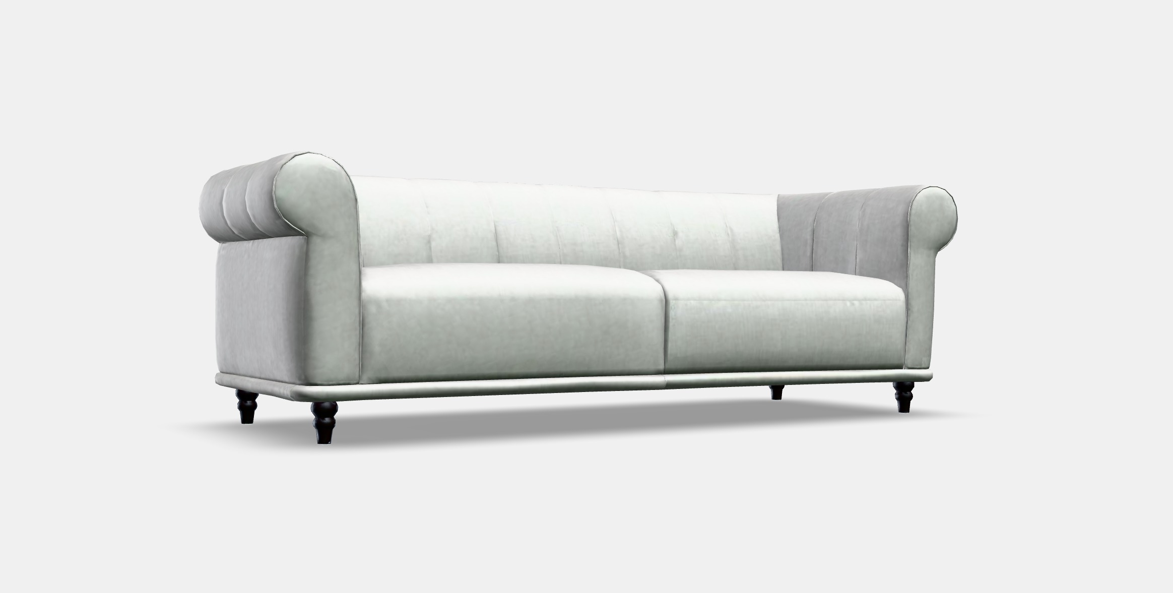 VISKAFORS 3-seat sofa Low-poly 3D model_9