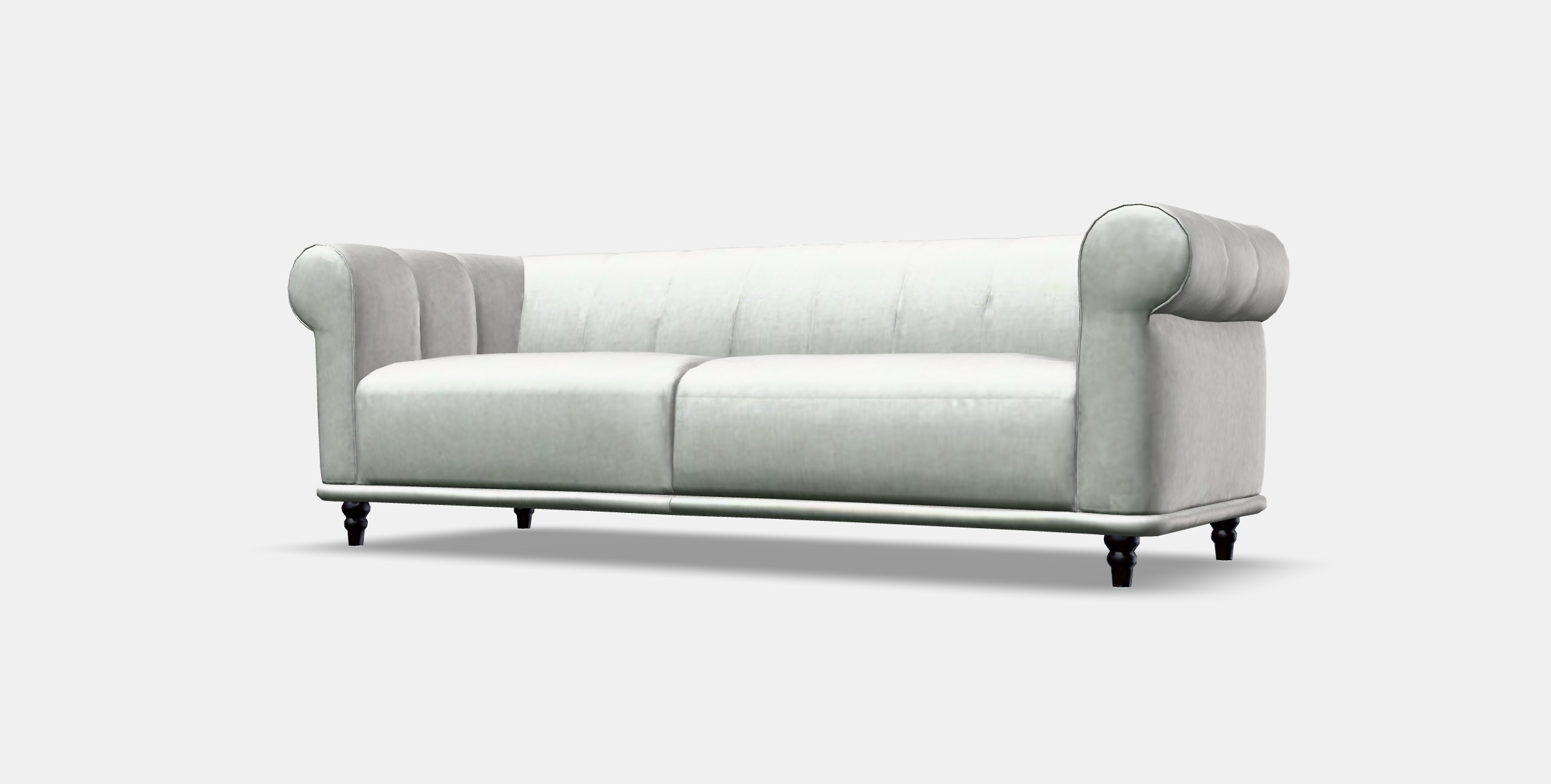 VISKAFORS 3-seat sofa Low-poly 3D model_13