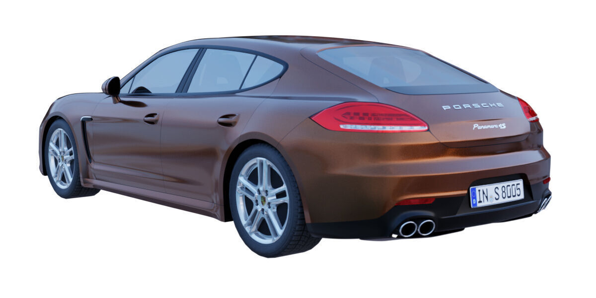Porsche Panamera 4S 3D model_1
