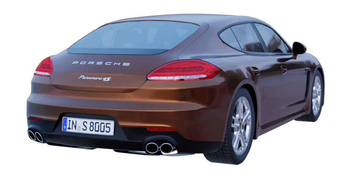 Porsche Panamera 4S 3D model_3