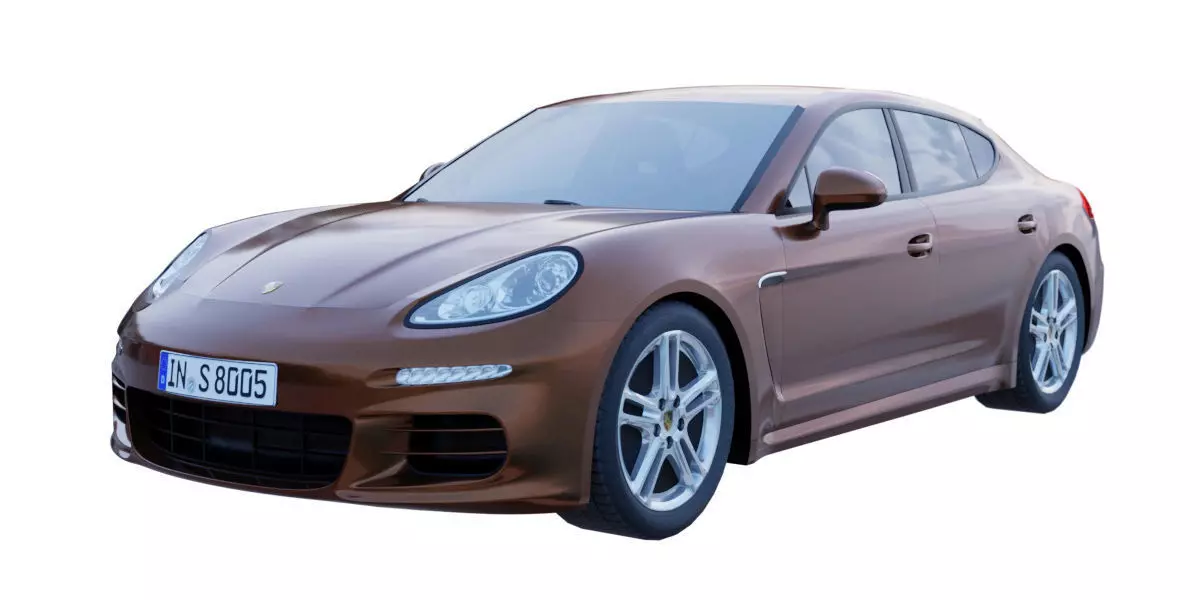 Porsche Panamera 4S 3D model_0