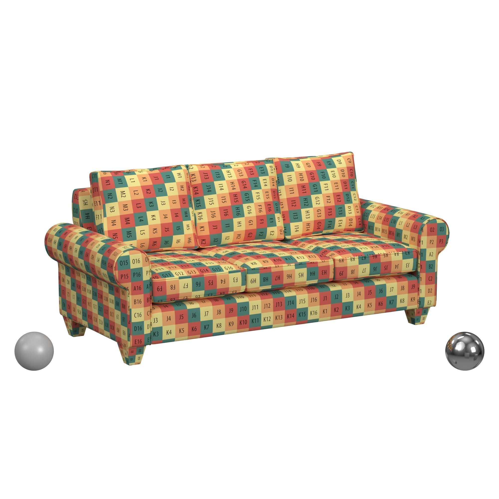 Sofa In Sincere Austere 3D model_2