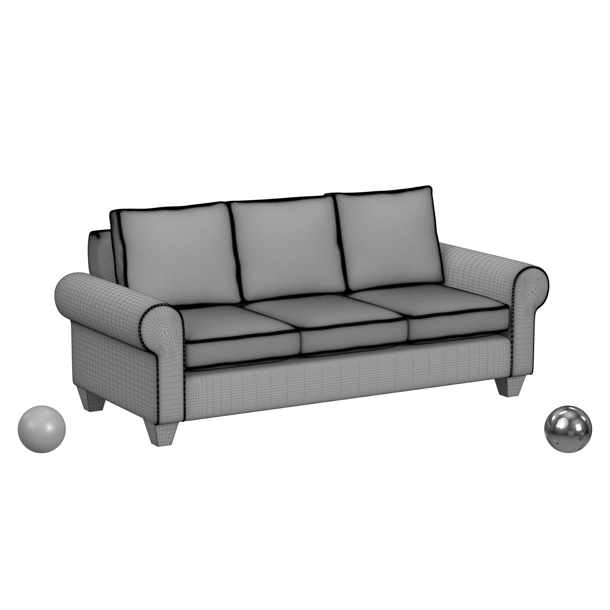 Sofa In Sincere Austere 3D model_3