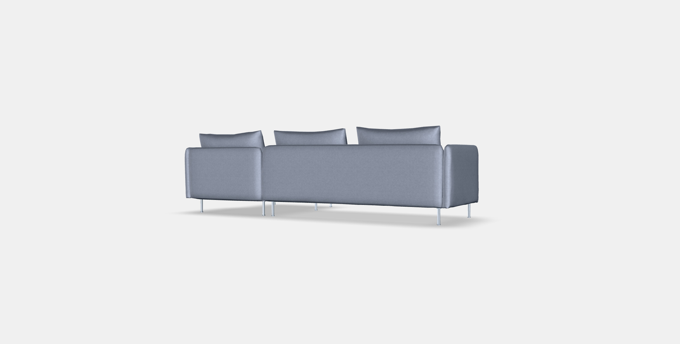 SODERHAMN 4-seat sofa with chaise longue 3 3D model_3