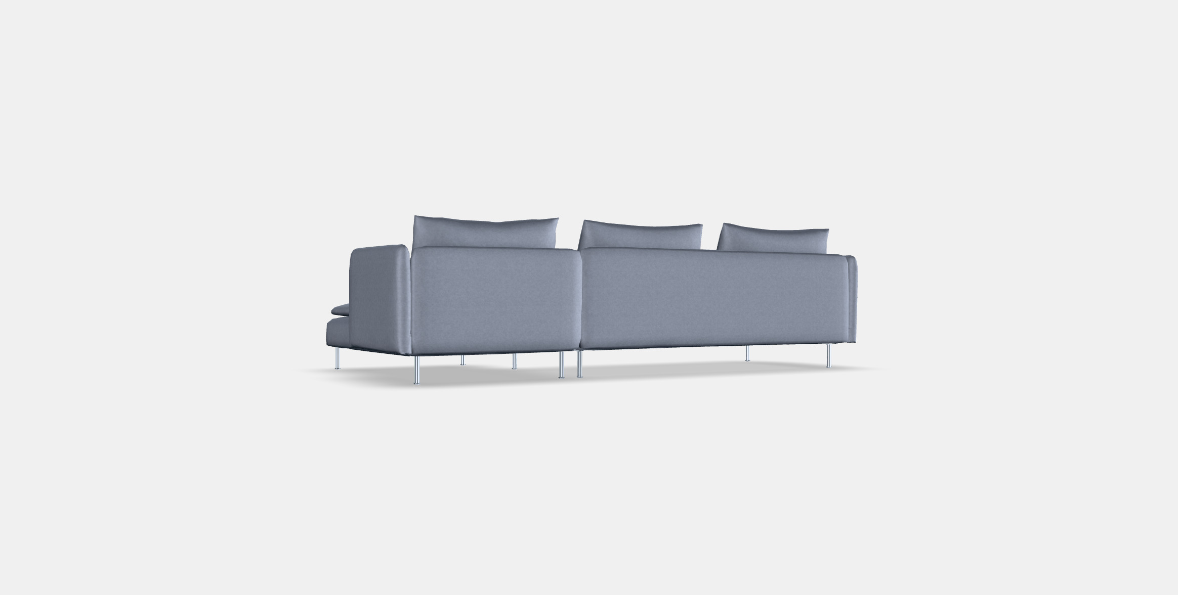 SODERHAMN 4-seat sofa with chaise longue 3 3D model_16