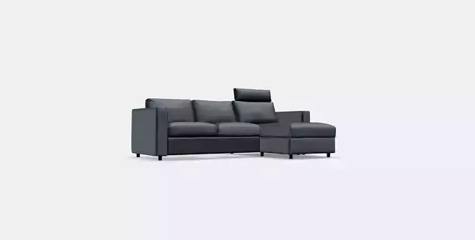 VIMLE 3-seat sofa with chaise longue 9