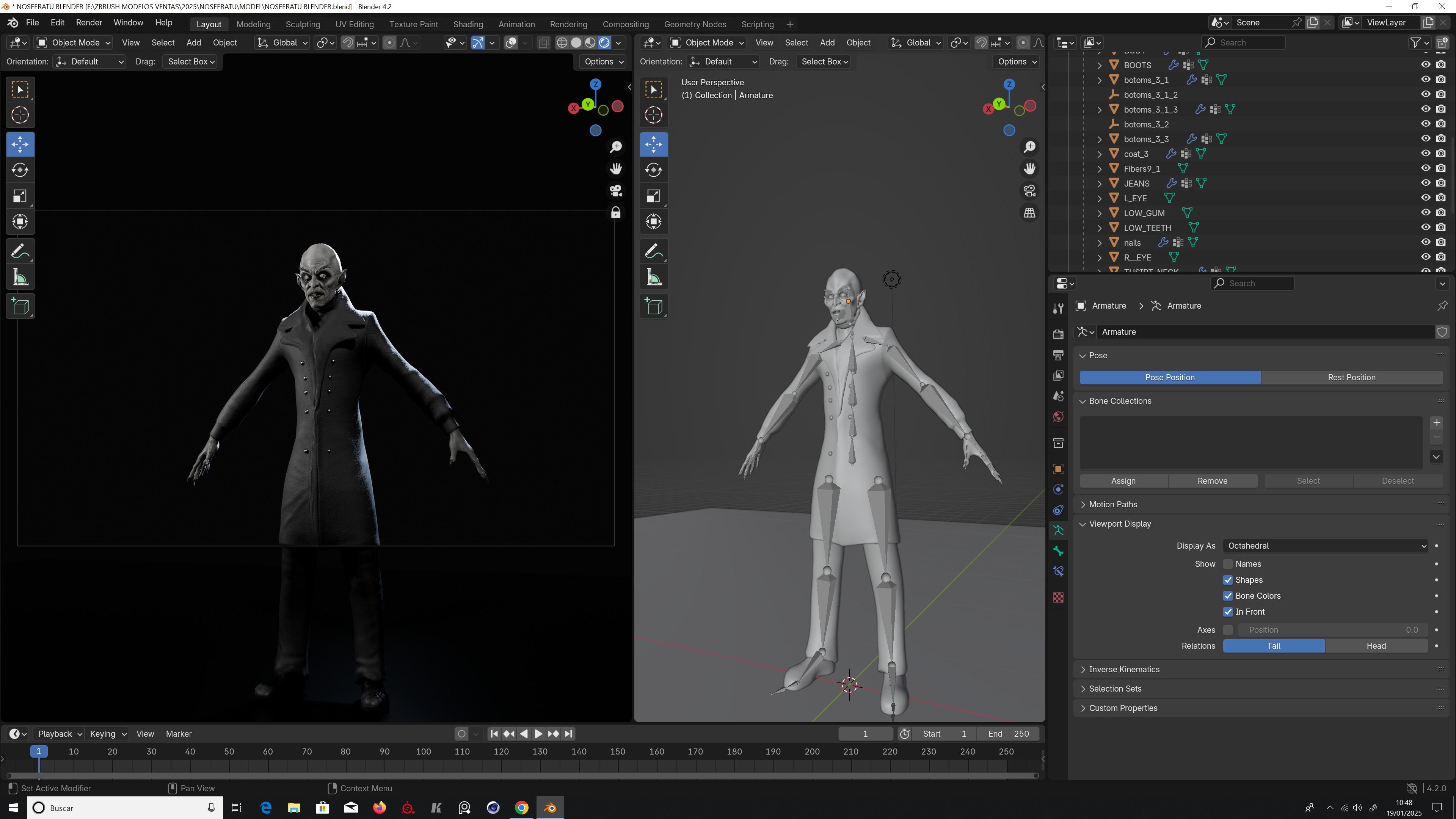 NOSFERATU Low-poly 3D model_5