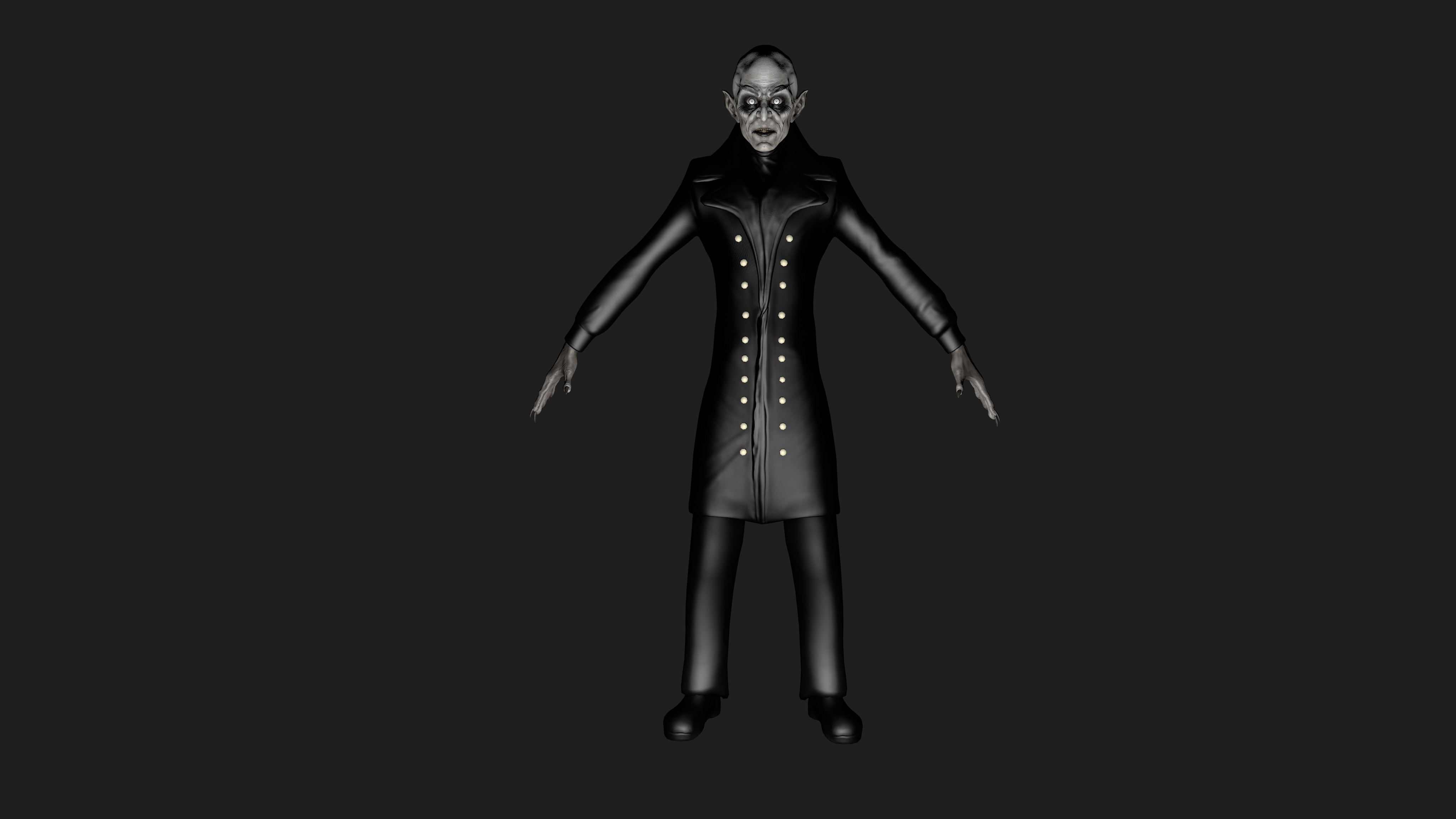 NOSFERATU Low-poly 3D model_25