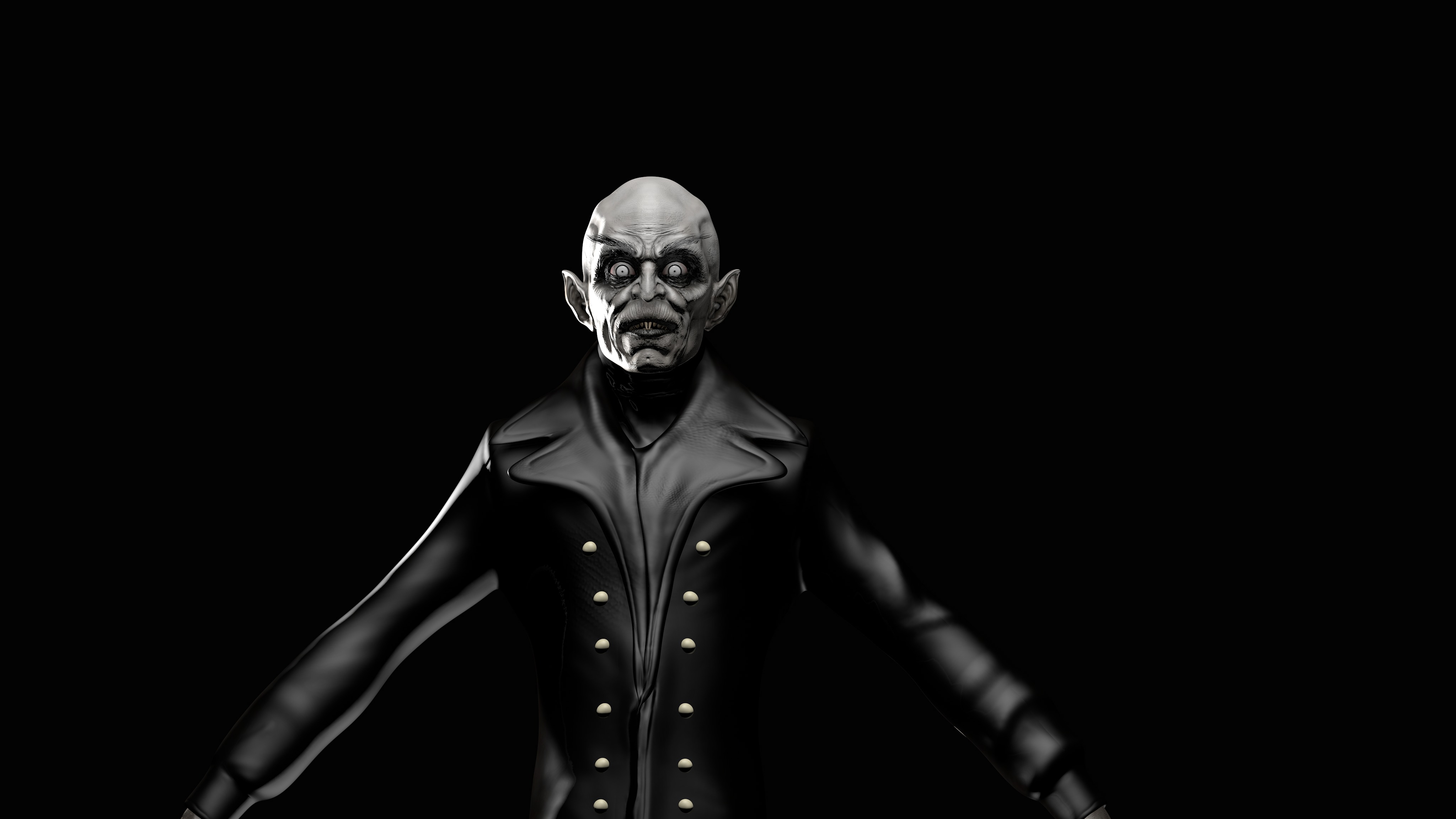 NOSFERATU Low-poly 3D model_10