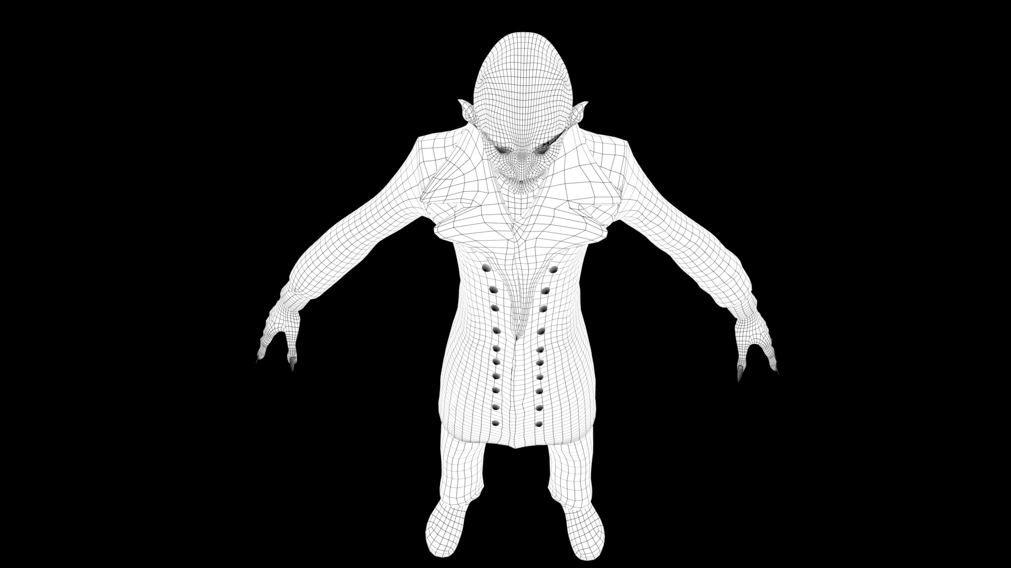 NOSFERATU Low-poly 3D model_24