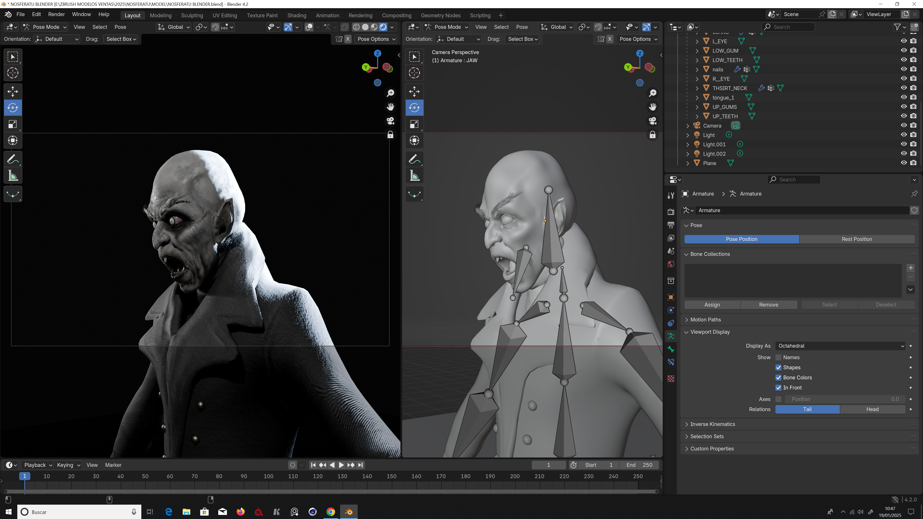 NOSFERATU Low-poly 3D model_4