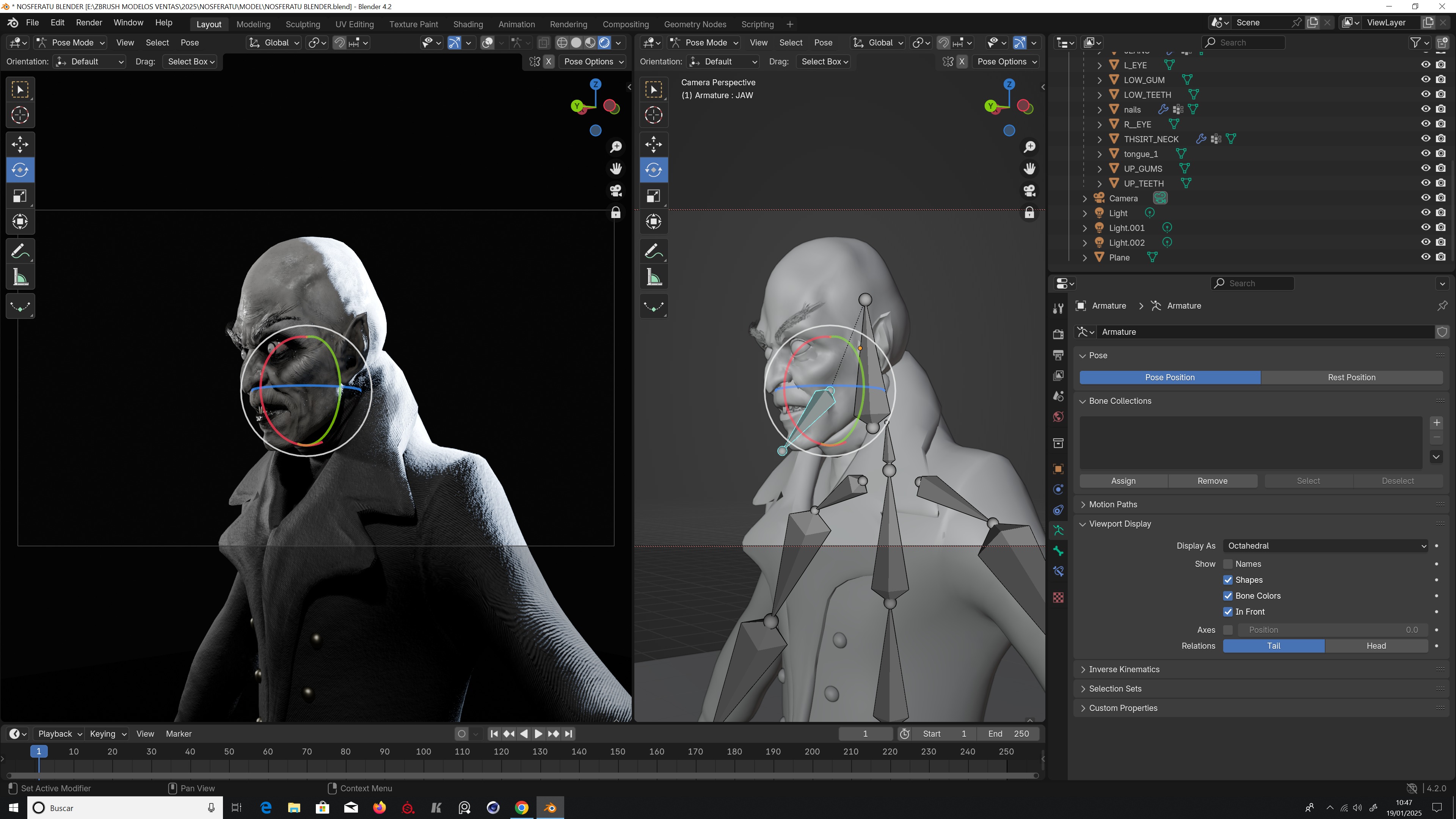 NOSFERATU Low-poly 3D model_3