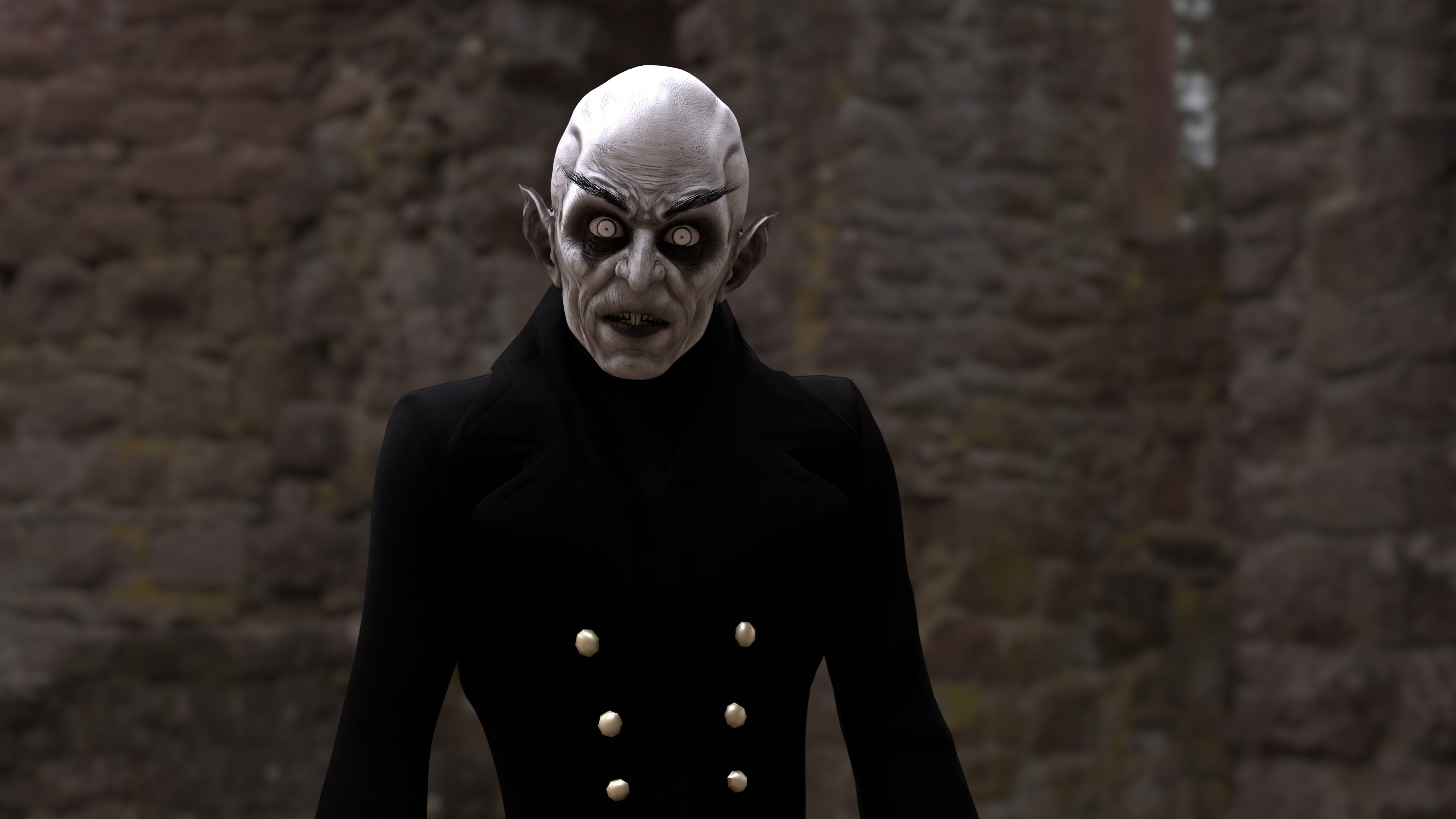 NOSFERATU Low-poly 3D model_2