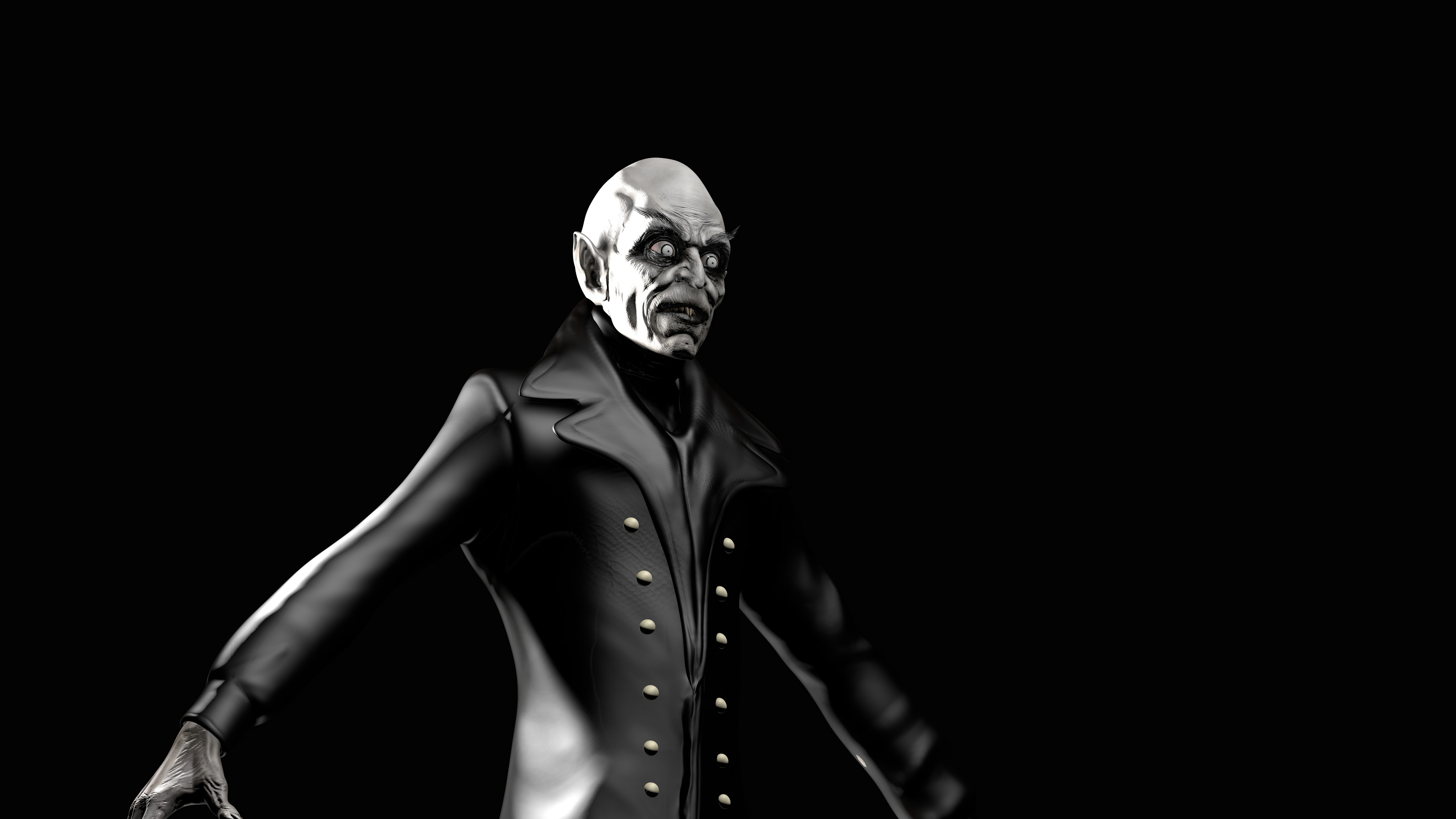 NOSFERATU Low-poly 3D model_28