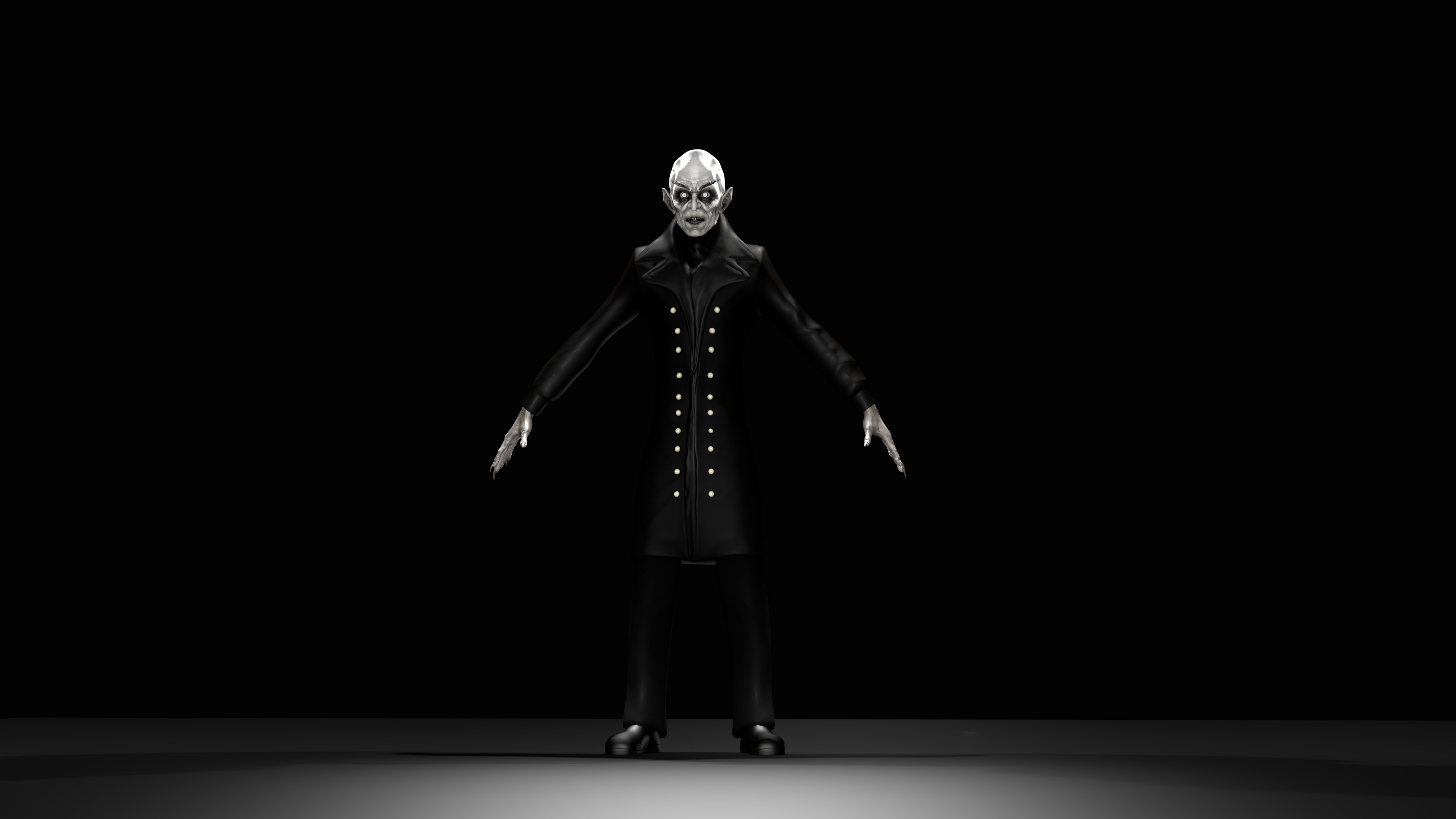 NOSFERATU Low-poly 3D model_30