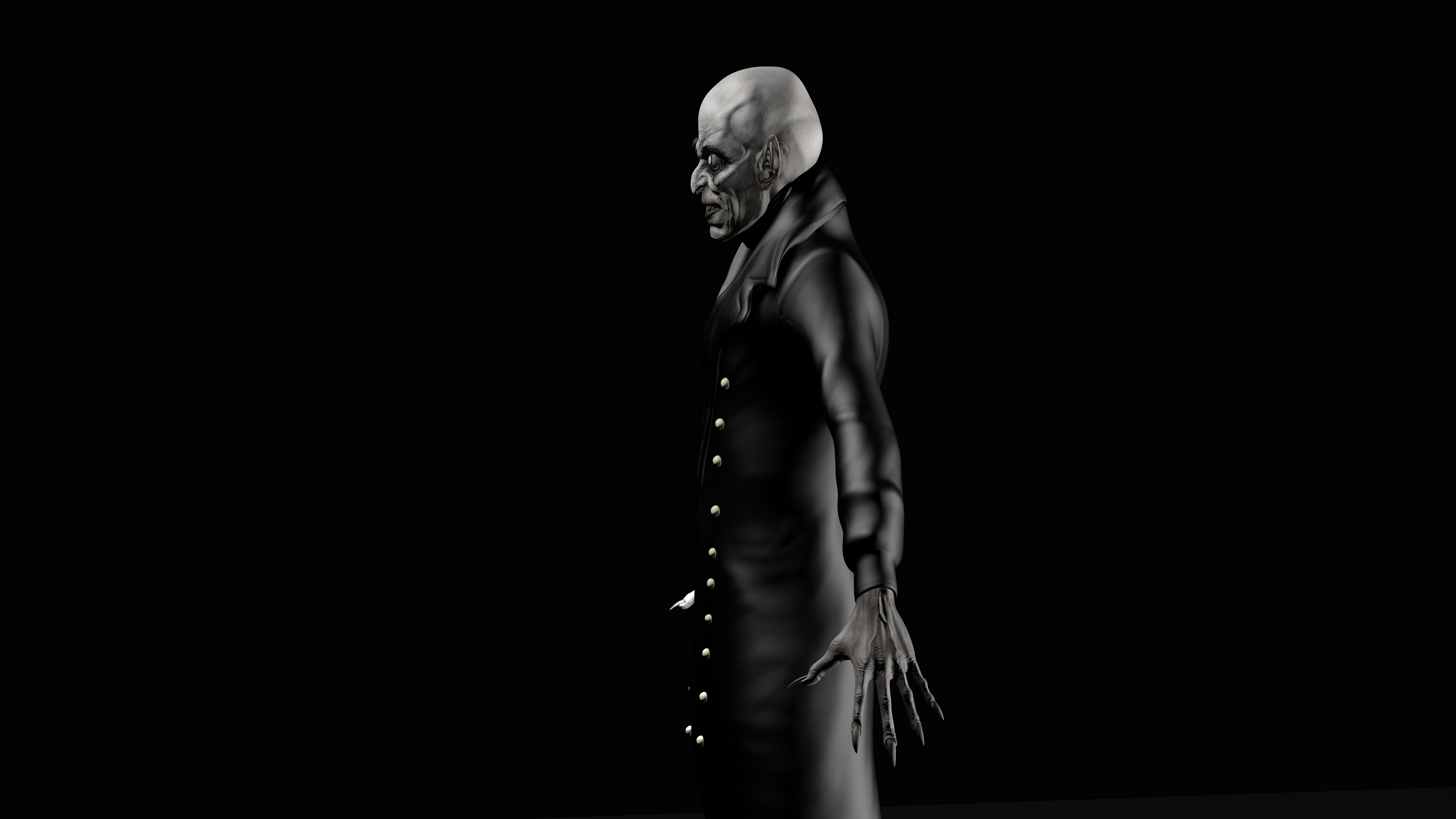 NOSFERATU Low-poly 3D model_26