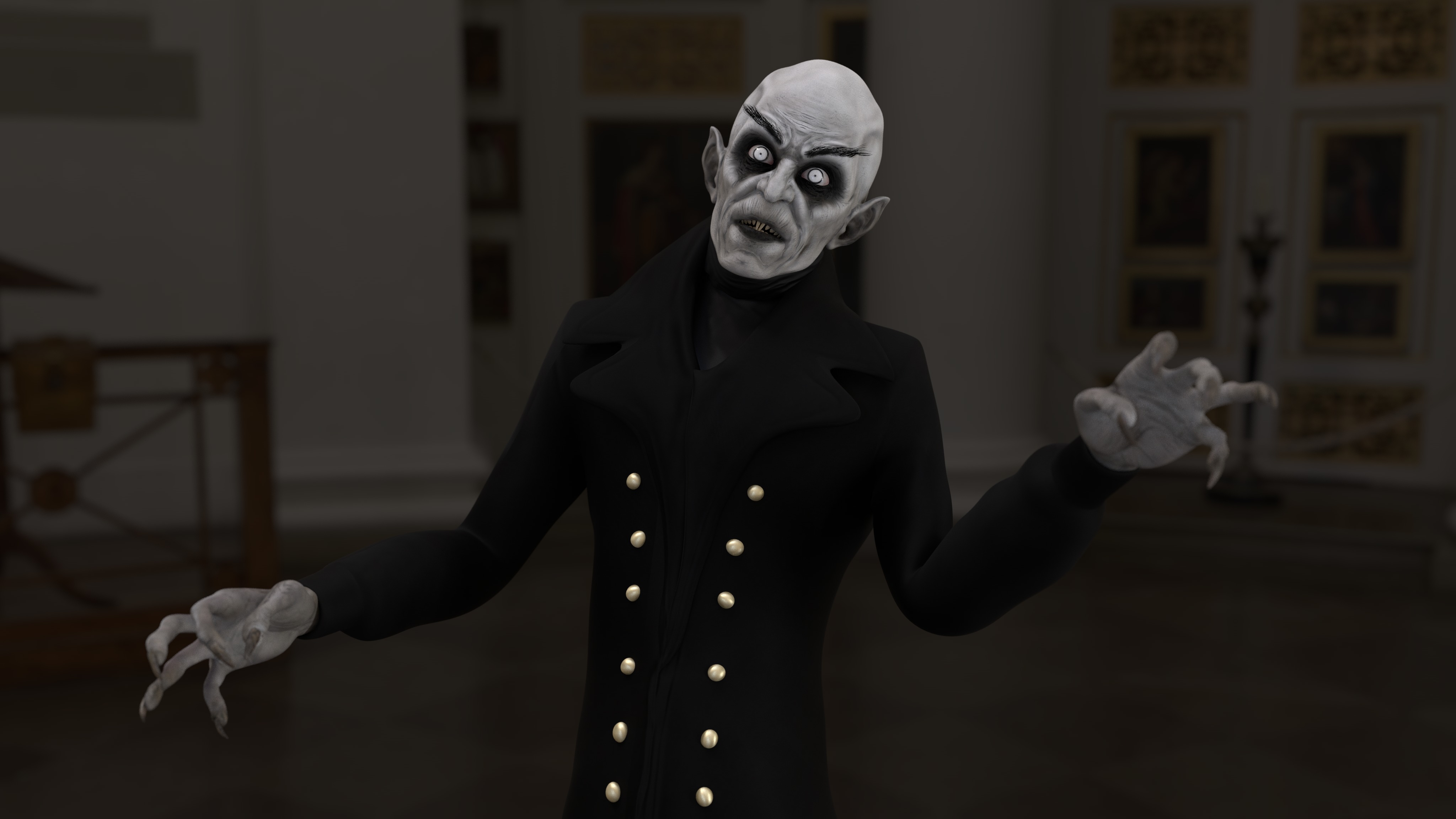 NOSFERATU Low-poly 3D model_18