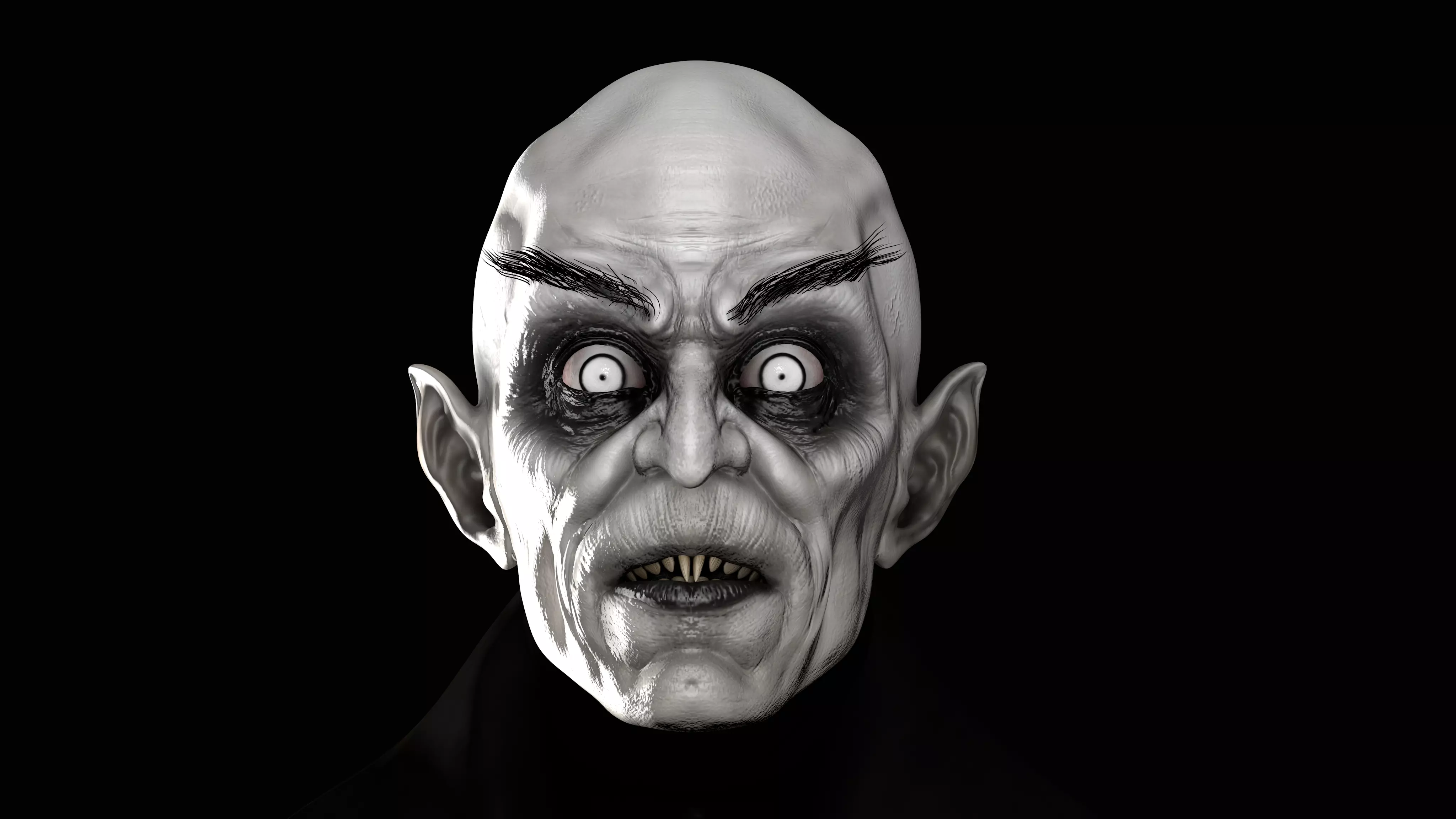 NOSFERATU Low-poly 3D model_0