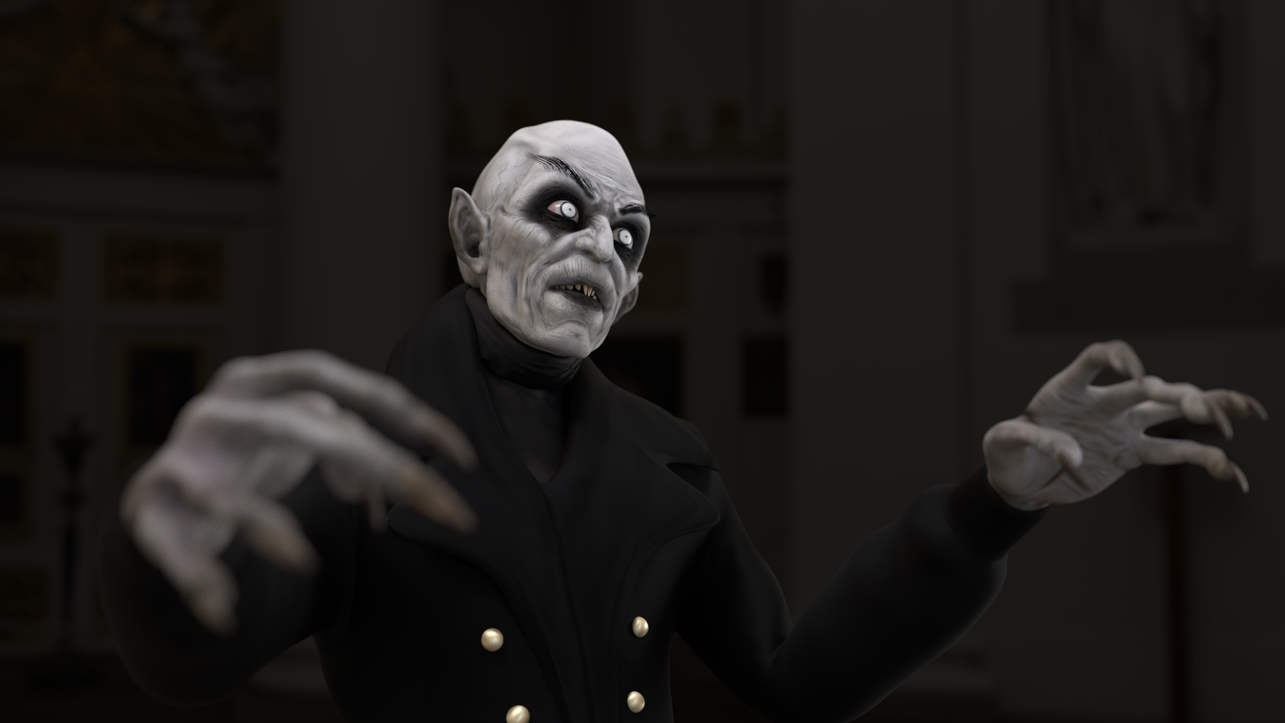 NOSFERATU Low-poly 3D model_17