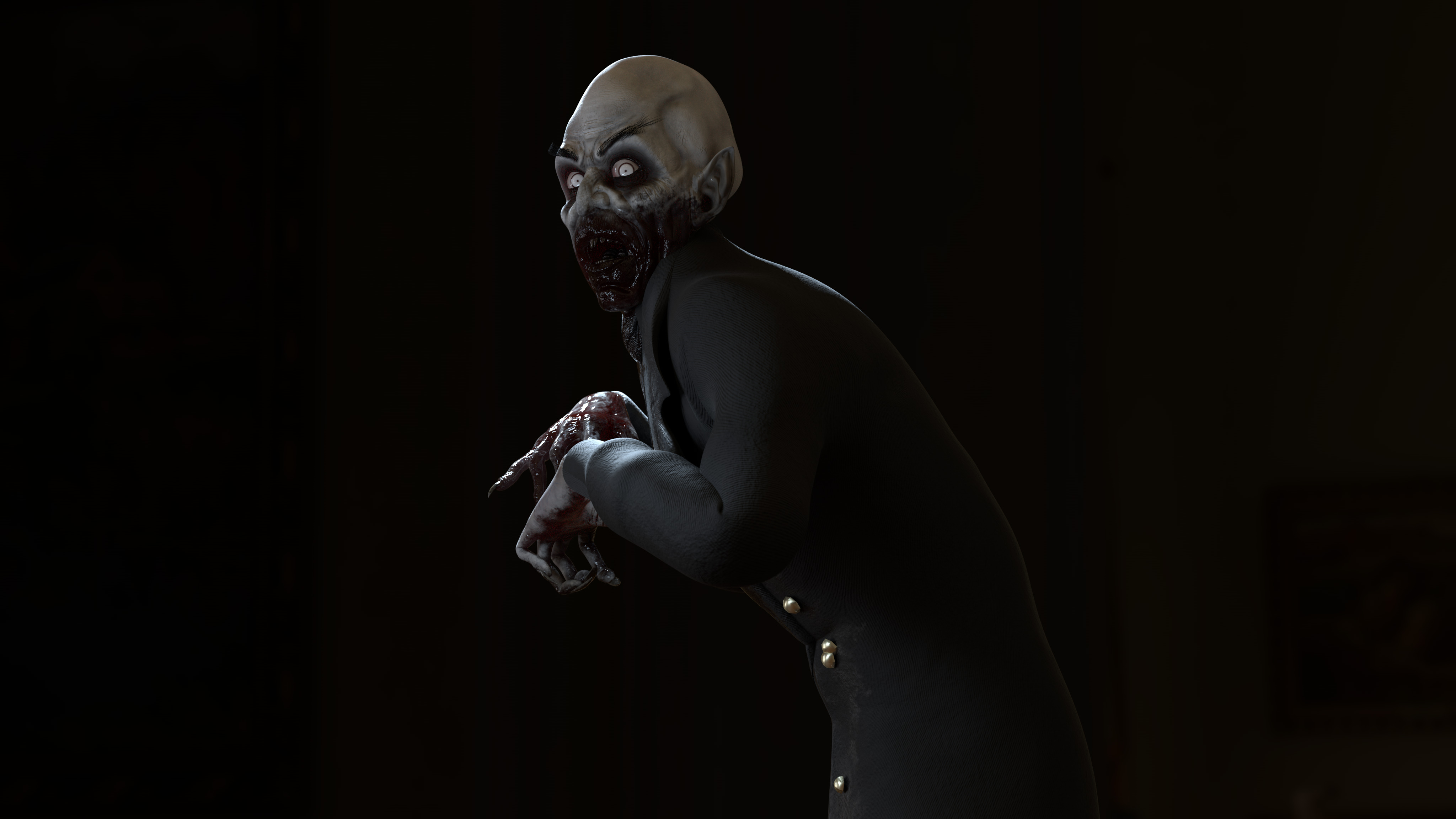 NOSFERATU Low-poly 3D model_11