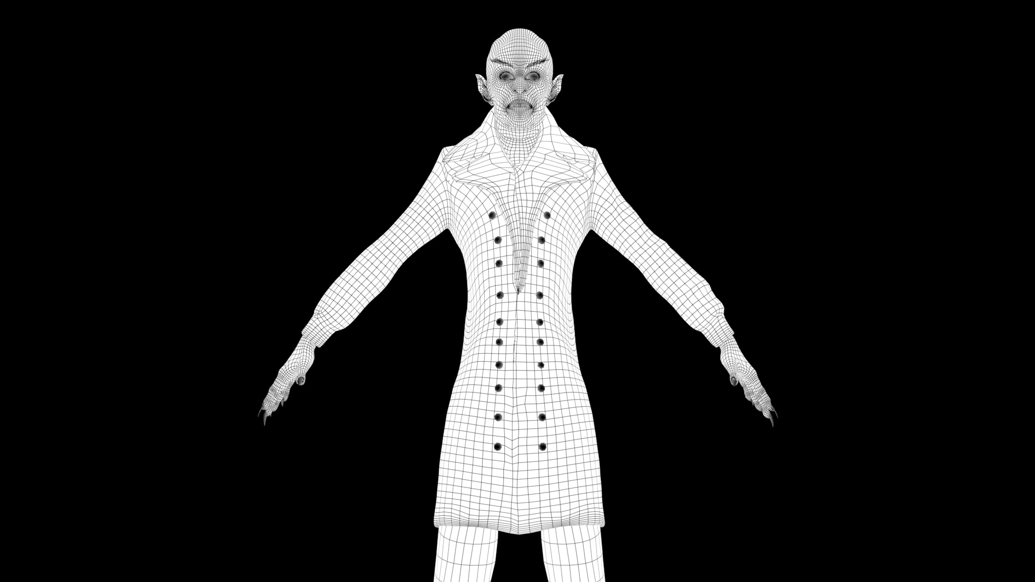 NOSFERATU Low-poly 3D model_21