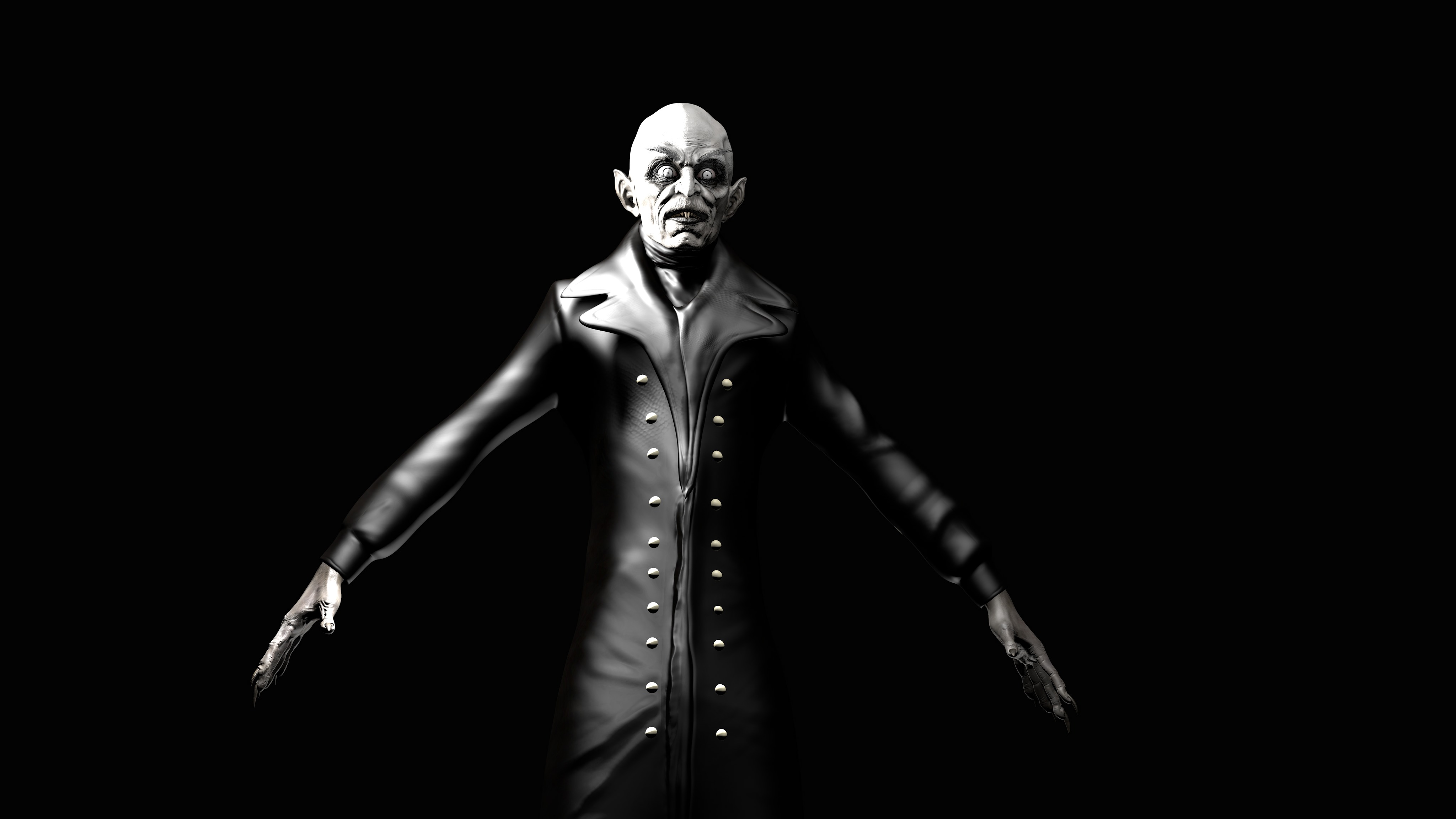 NOSFERATU Low-poly 3D model_9