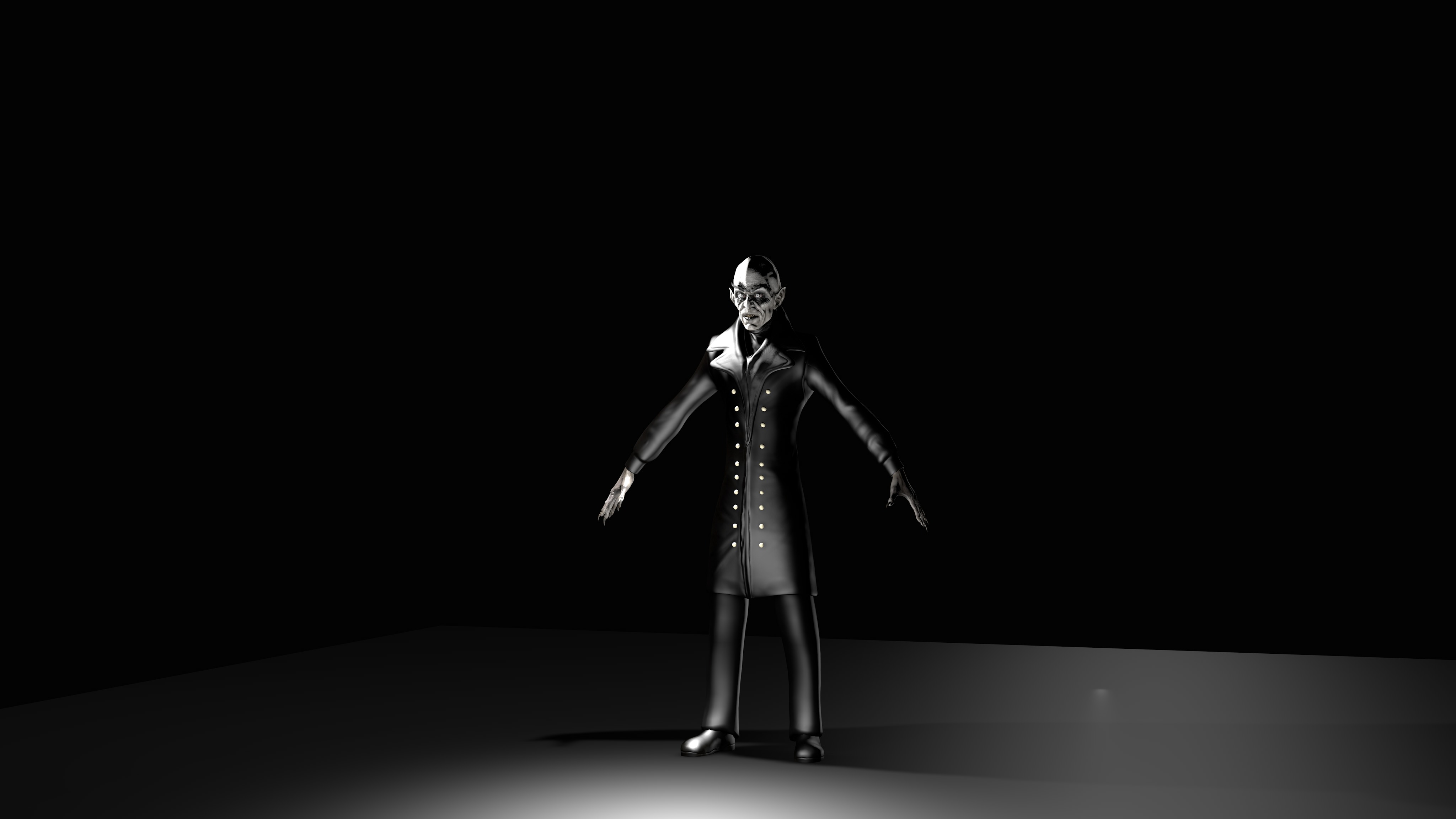NOSFERATU Low-poly 3D model_27