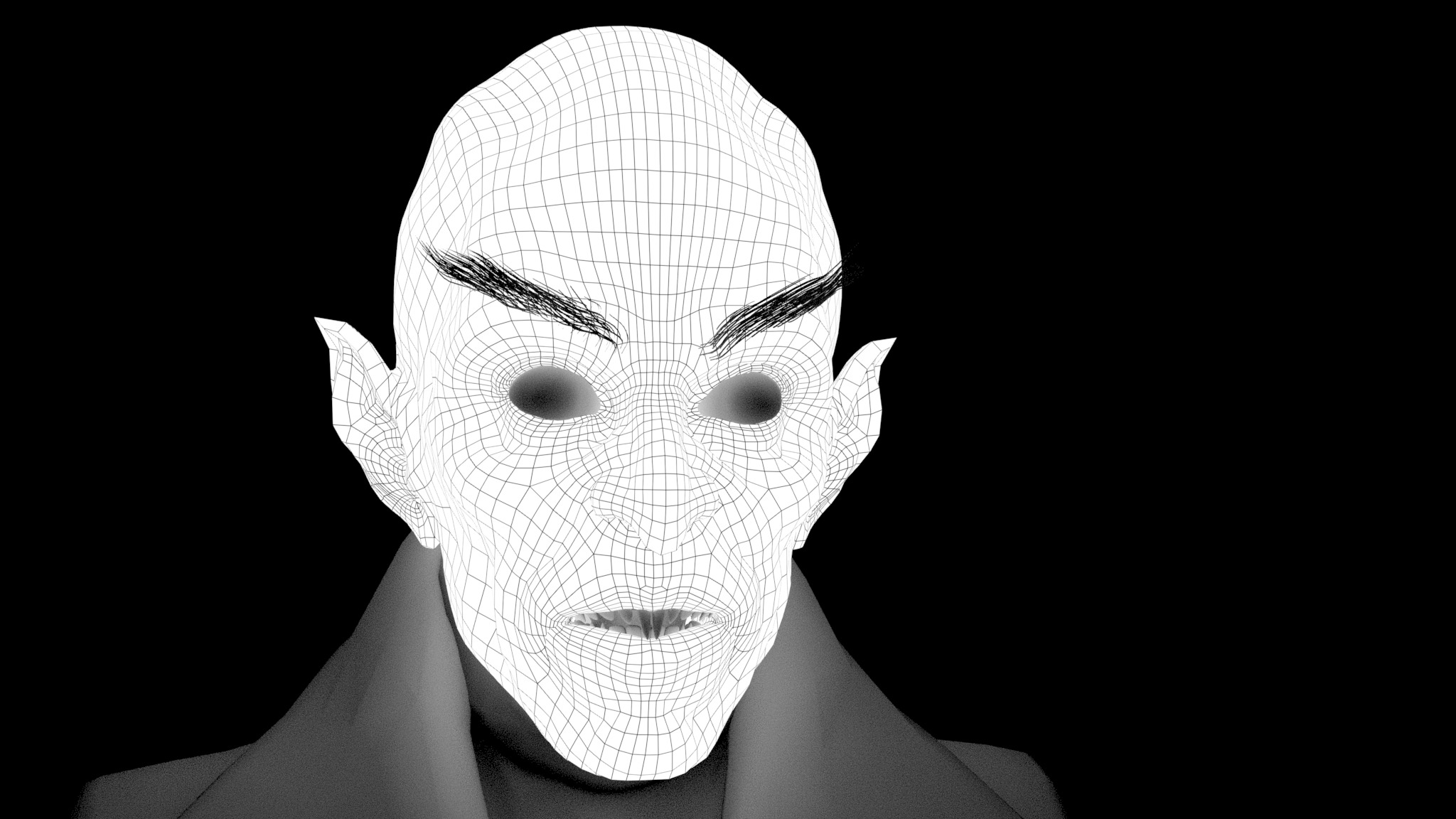 NOSFERATU Low-poly 3D model_19